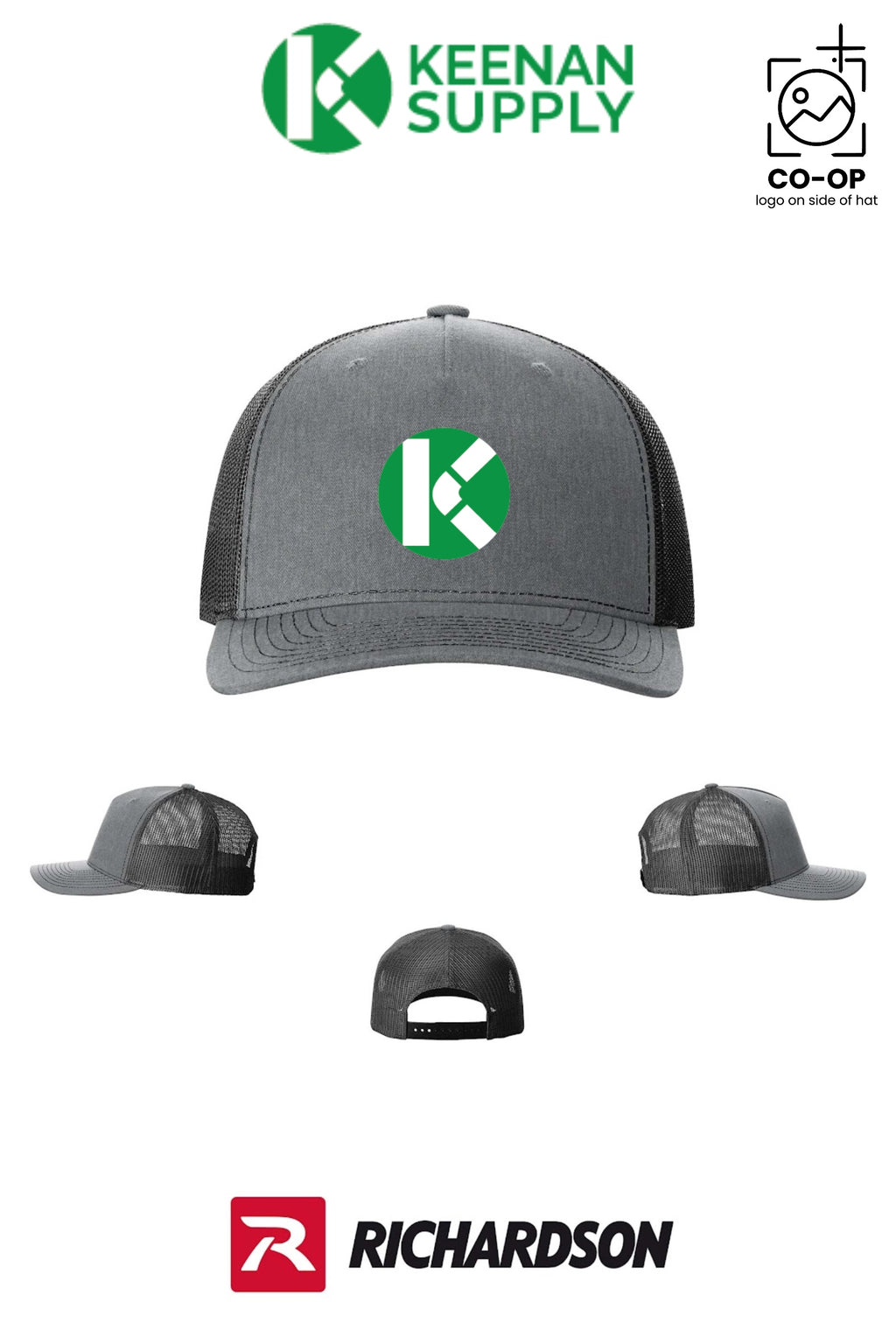 Richardson 112FP Five-Panel Trucker - KEENAN SUPPLY