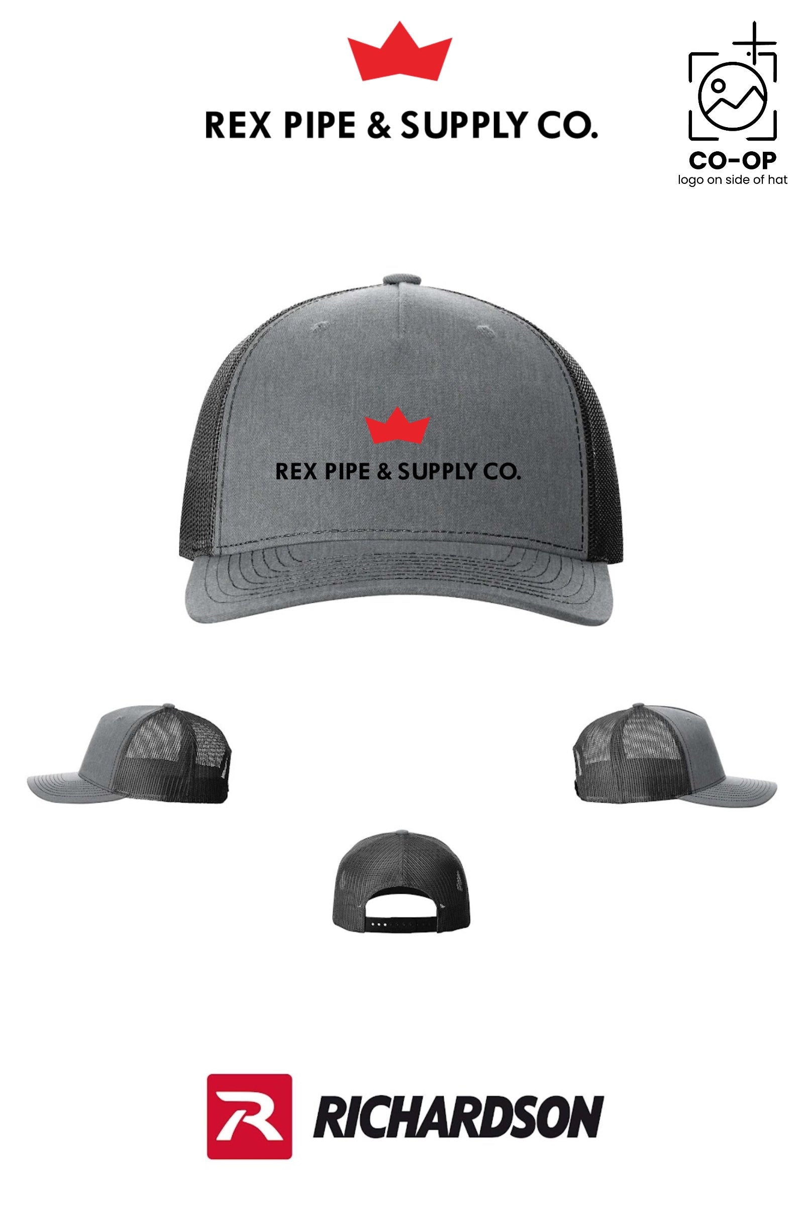Richardson 112FP Five-Panel Trucker - REX PIPE AND SUPPLY