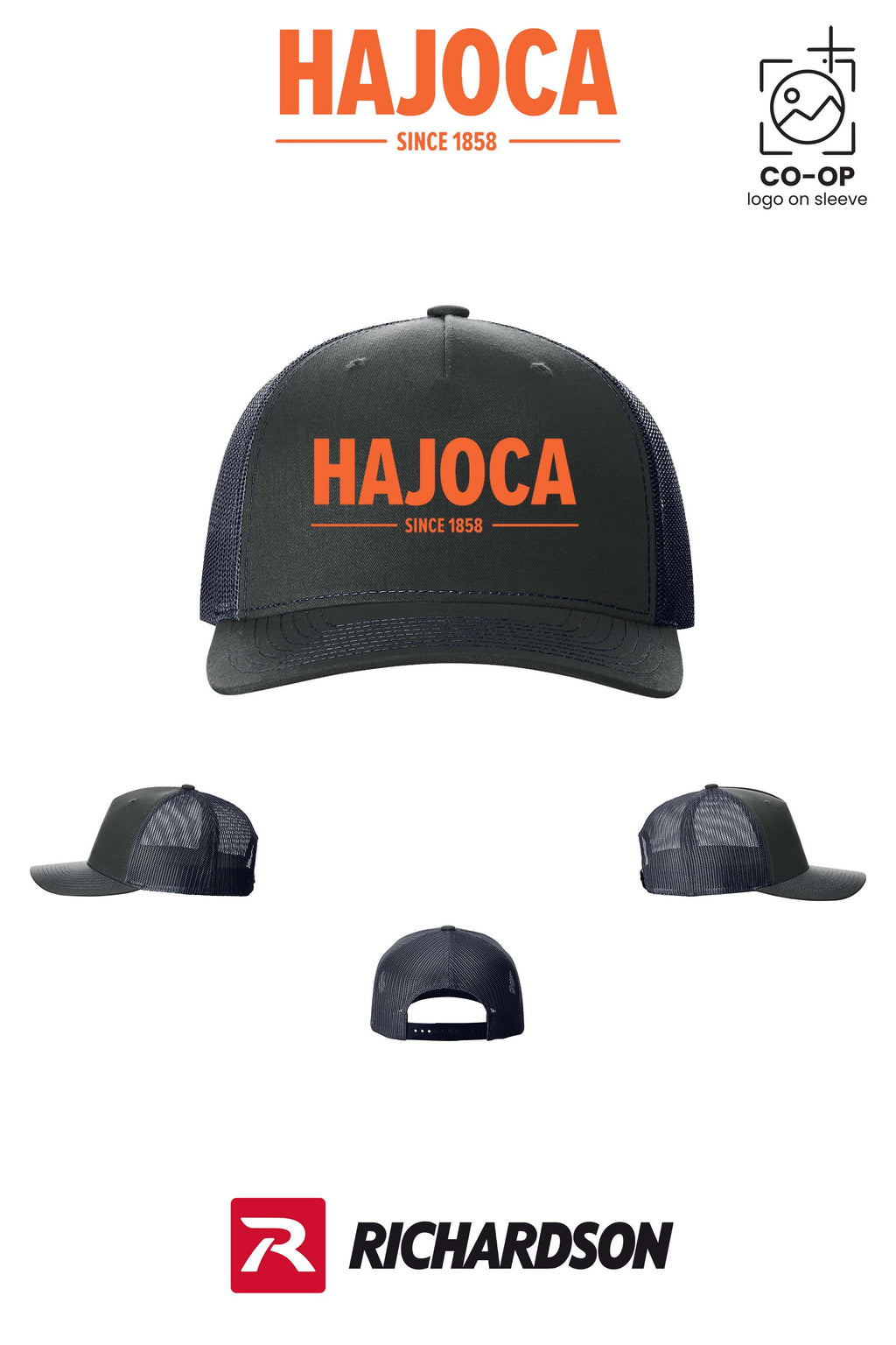 Richardson 112FP Five-Panel Trucker - HAJOCA