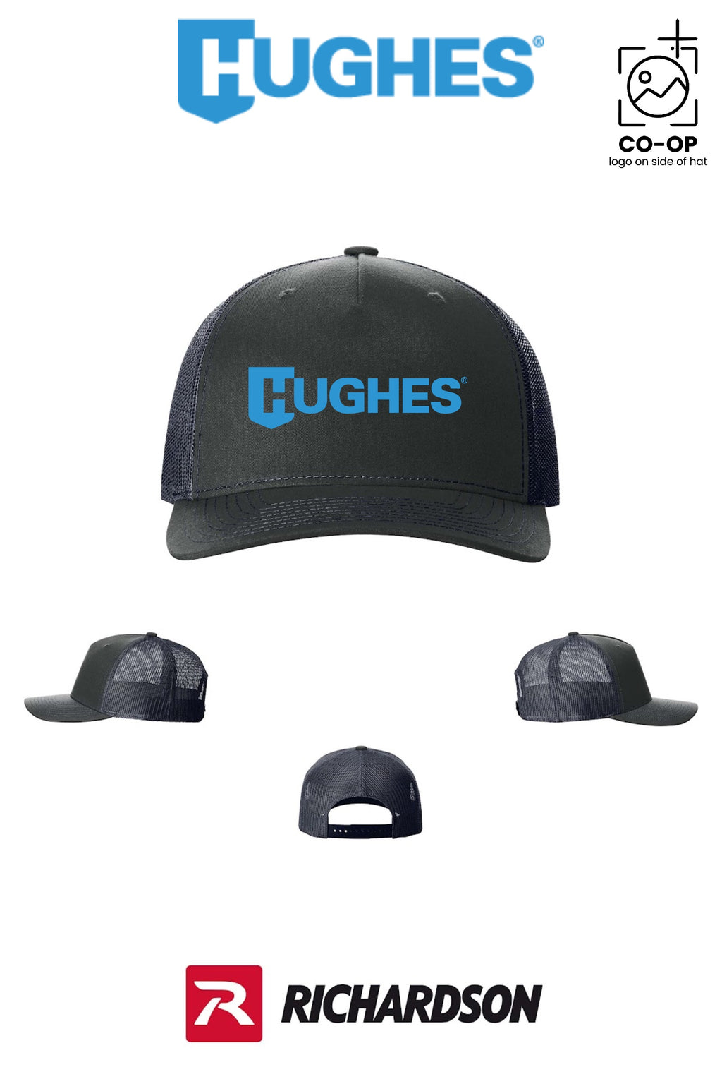 Richardson 112FP Five-Panel Trucker - HUGHES SUPPLY