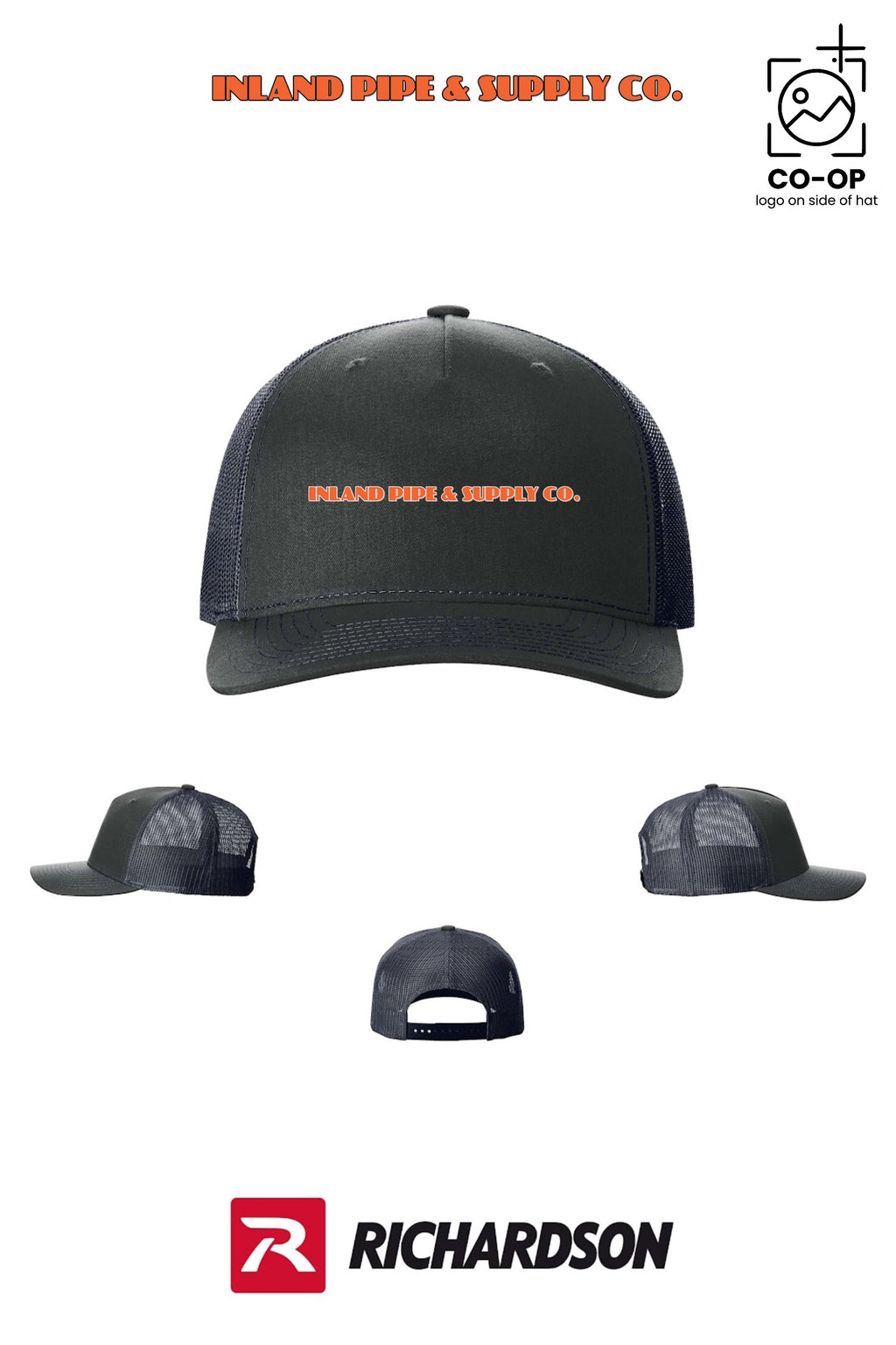 Richardson 112FP Five-Panel Trucker - INLAND PIPE AND SUPPLY