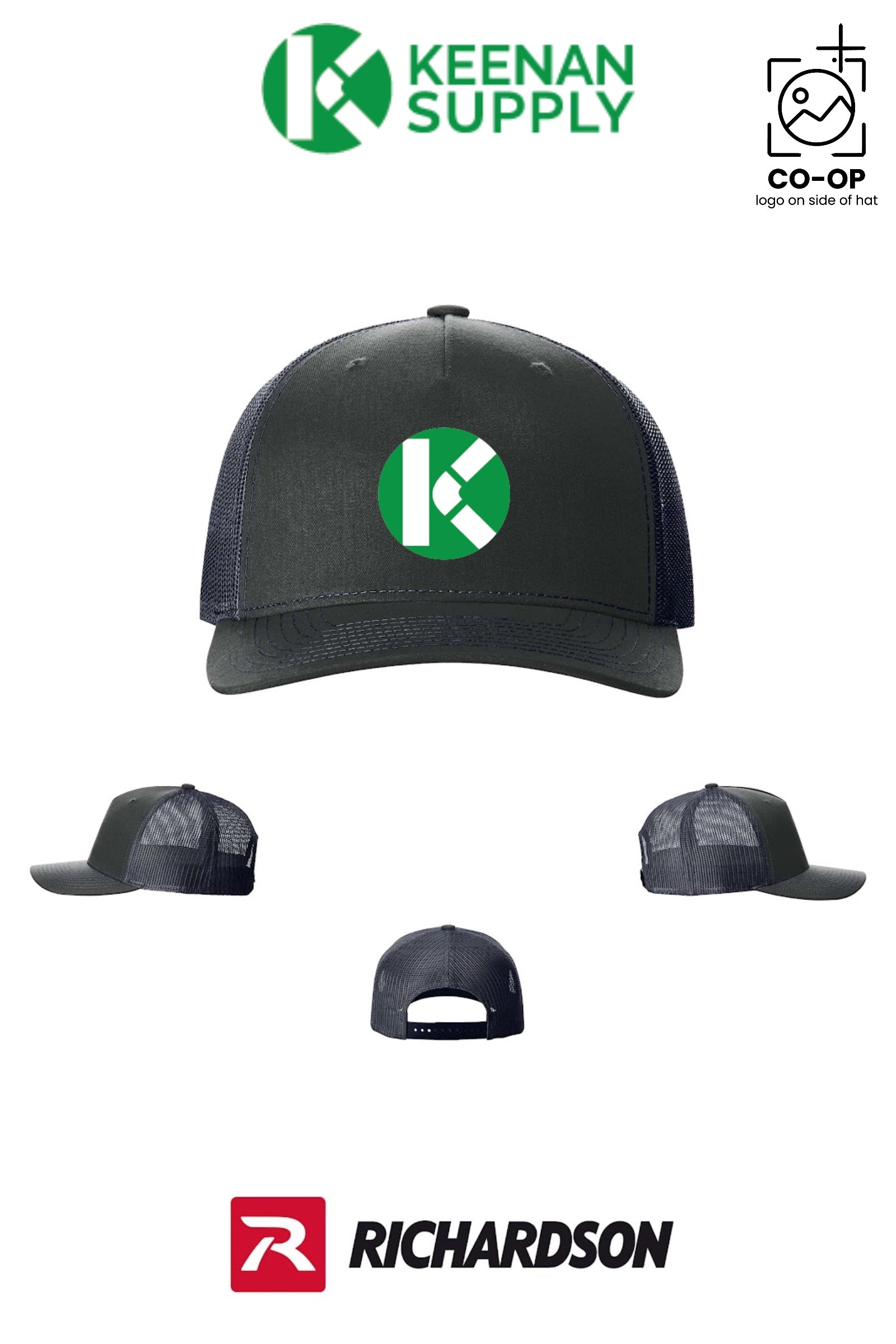 Richardson 112FP Five-Panel Trucker - KEENAN SUPPLY