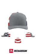 Richardson 112PM Printed Mesh Trucker