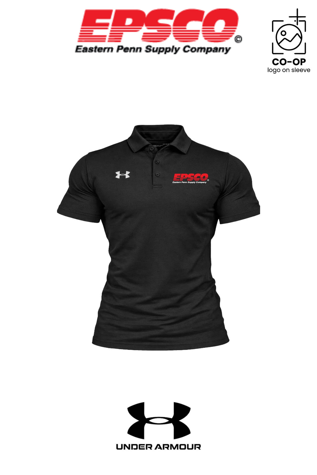 Under Armour Mens Tech™ Polo - EPSCO