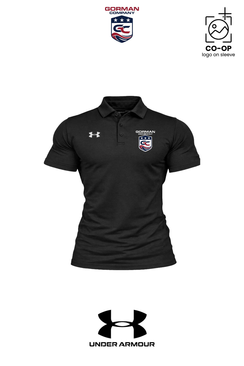 Under Armour Mens Tech™ Polo - GORMAN CO - PANAMA CITY