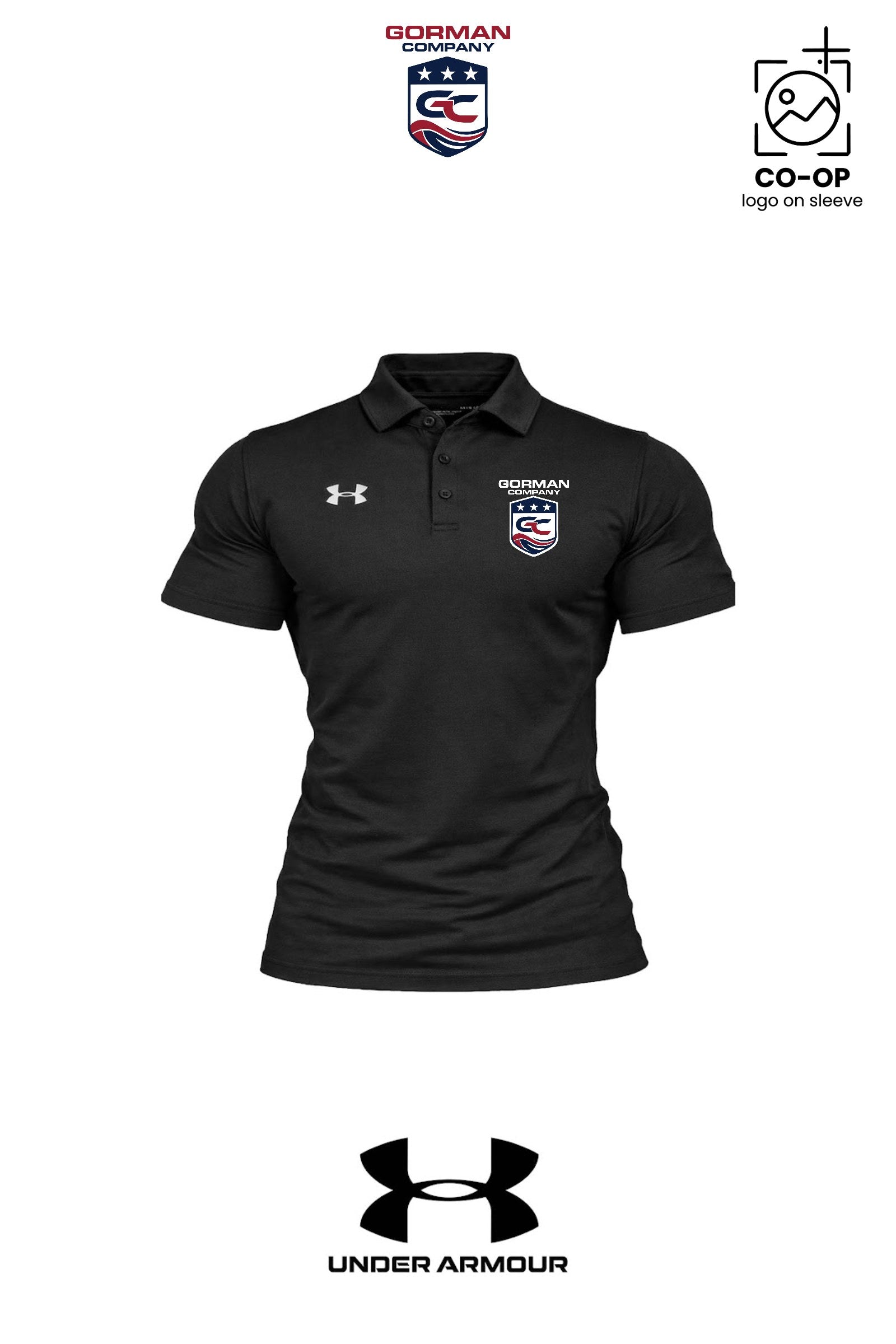 Under Armour Mens Tech™ Polo - GORMAN CO - PANAMA CITY