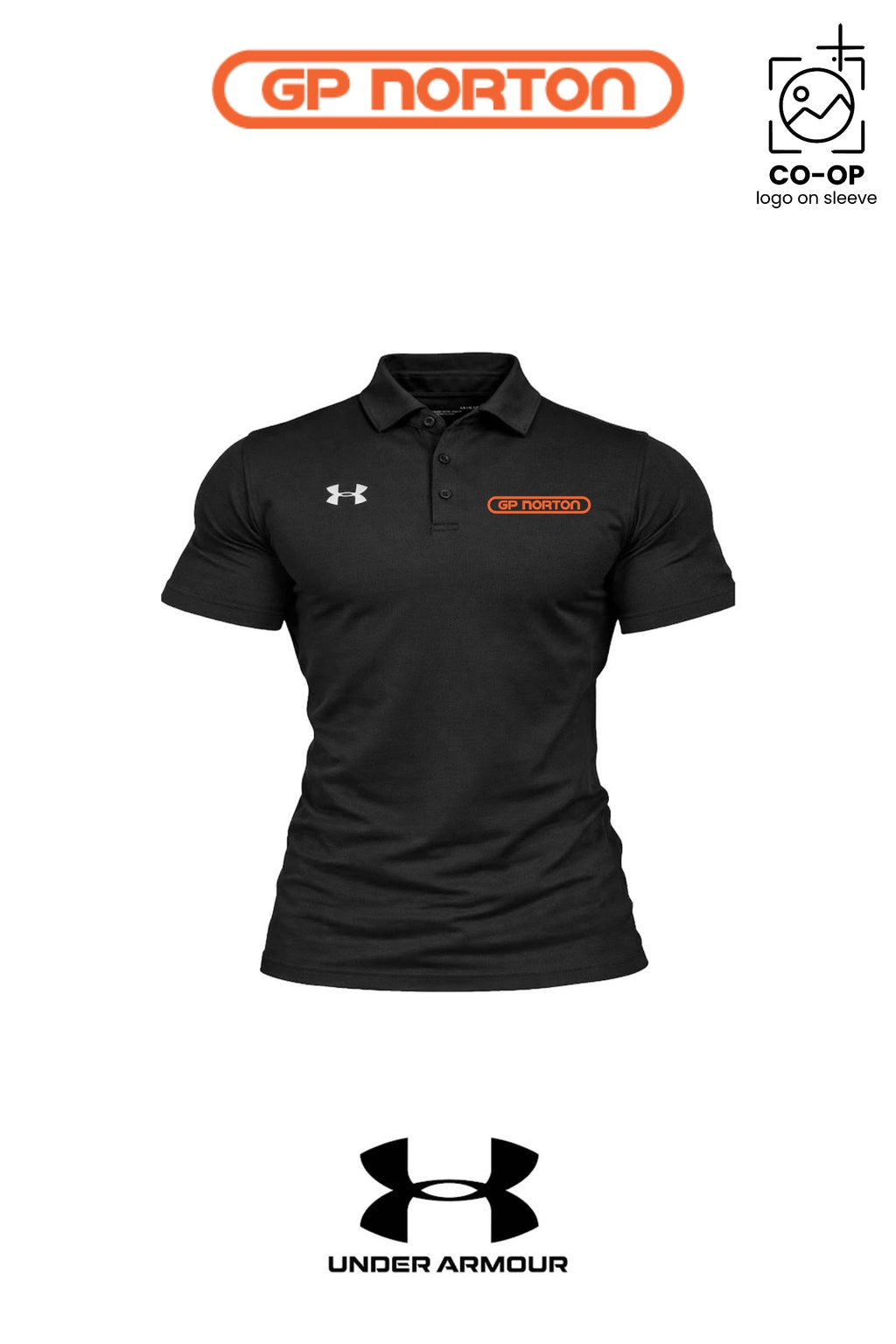 Under Armour Mens Tech™ Polo - G P NORTON