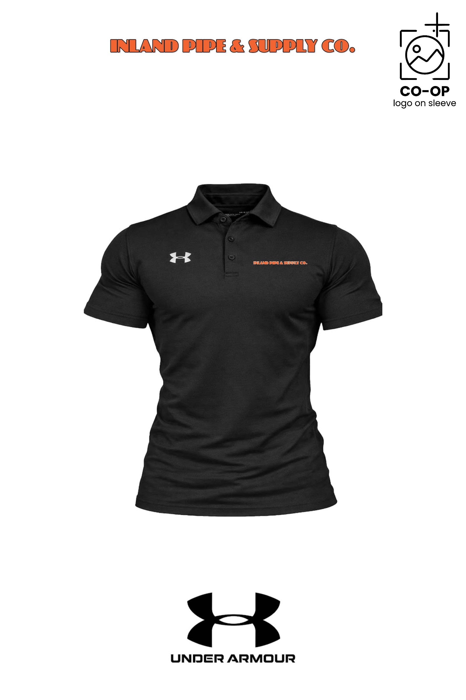 Under Armour Mens Tech™ Polo - INLAND PIPE AND SUPPLY