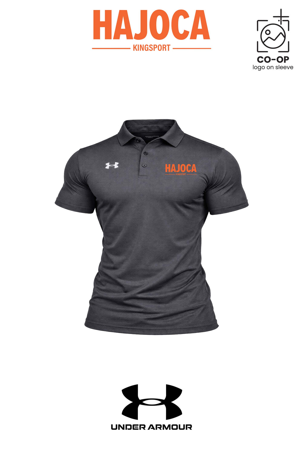 Under Armour Mens Tech™ Polo - HAJOCA - KINGSPORT