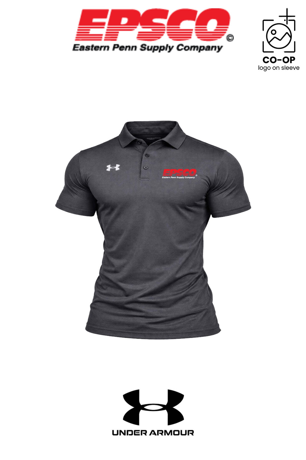 Under Armour Mens Tech™ Polo - EPSCO
