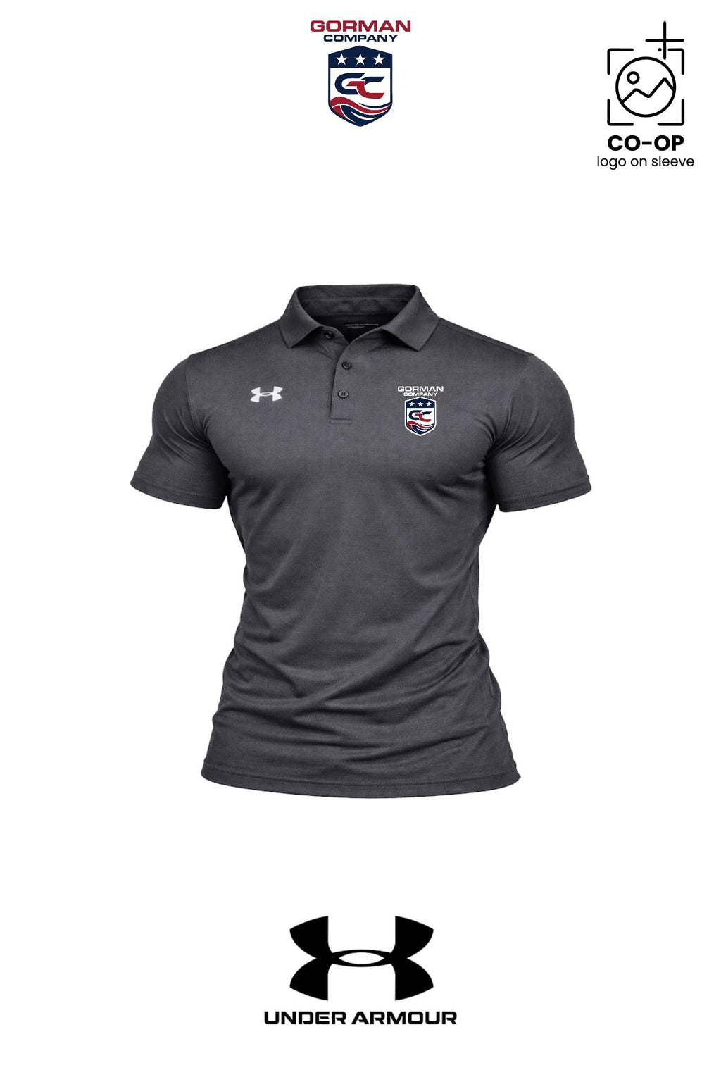 Under Armour Mens Tech™ Polo - GORMAN CO - PANAMA CITY