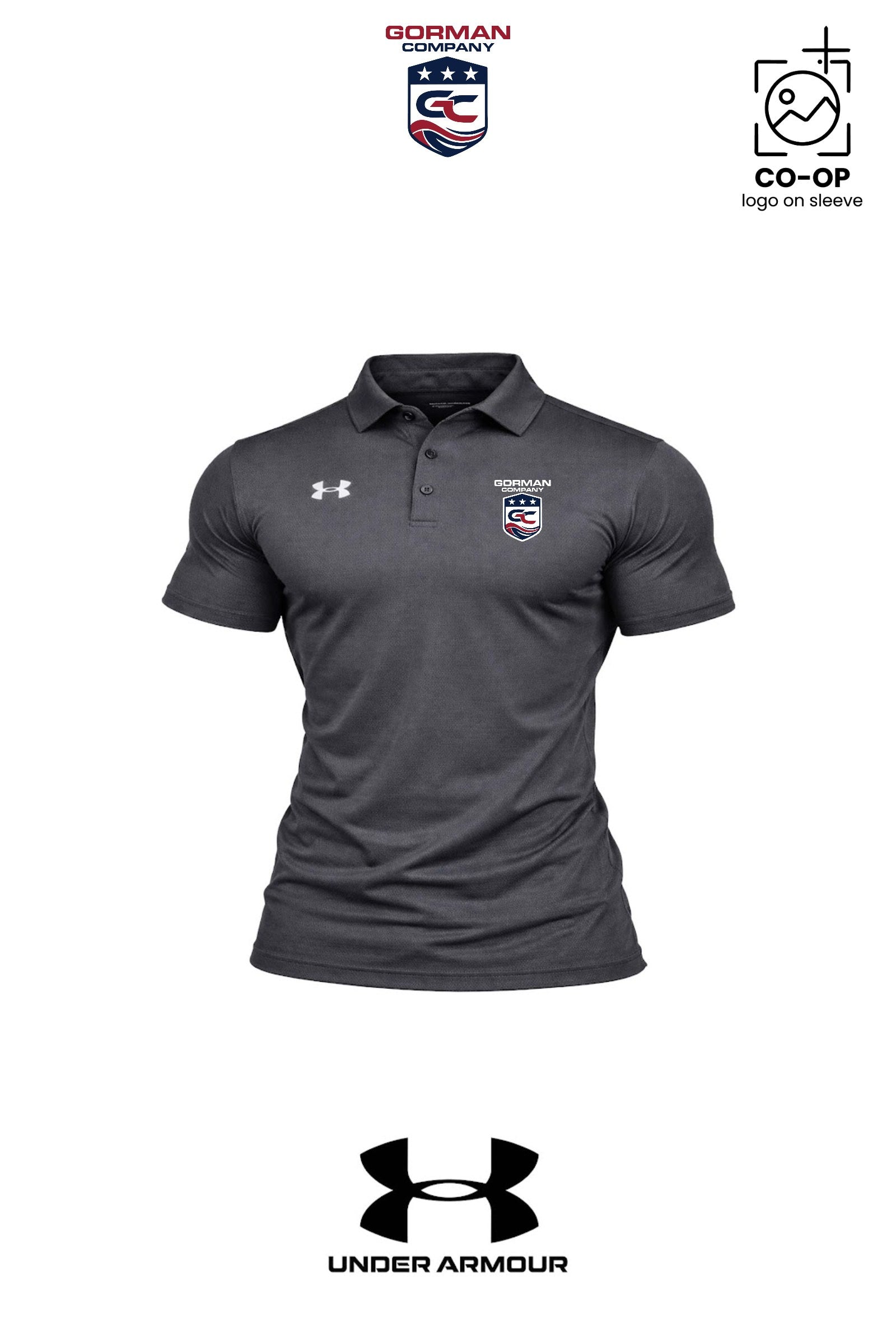 Under Armour Mens Tech™ Polo - GORMAN CO - PANAMA CITY