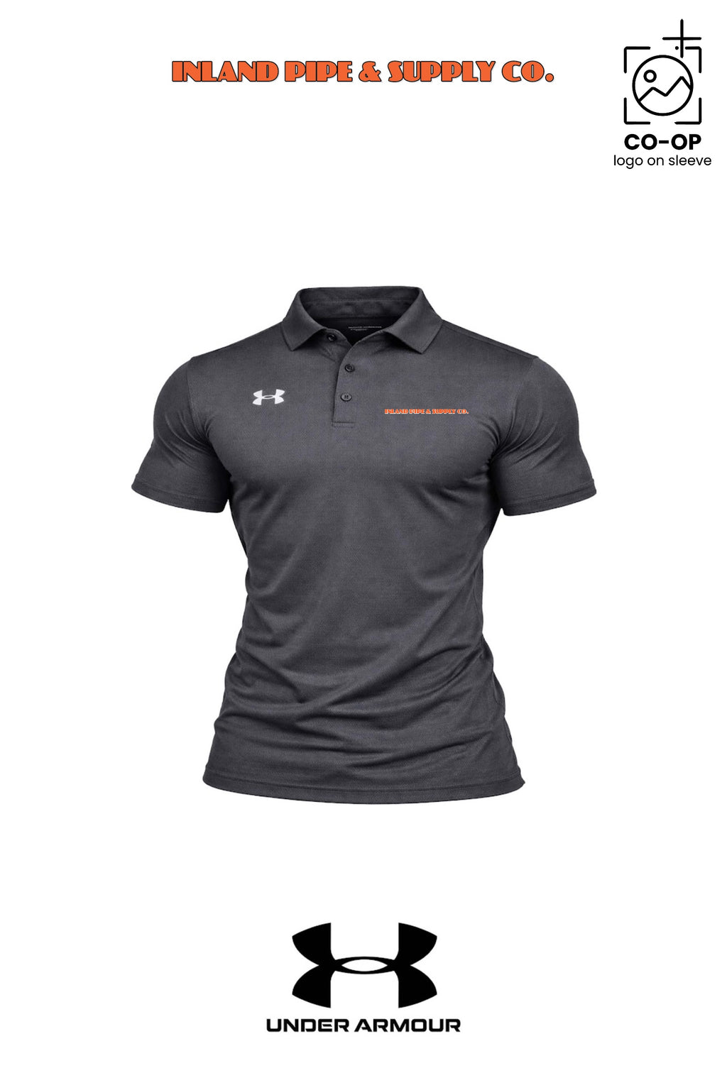 Under Armour Mens Tech™ Polo - INLAND PIPE AND SUPPLY