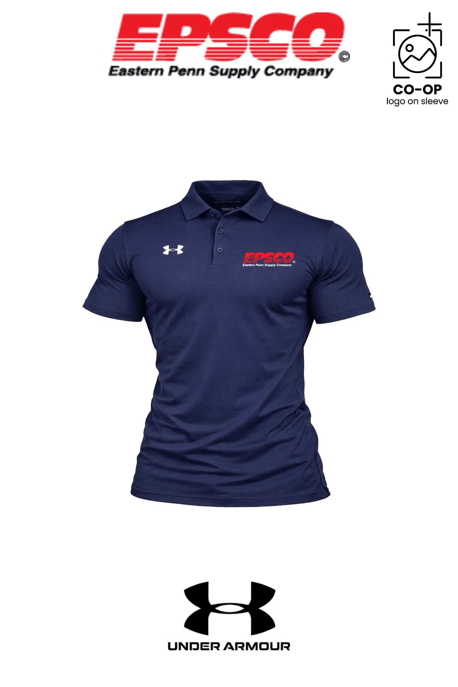 Under Armour Mens Tech™ Polo - EPSCO