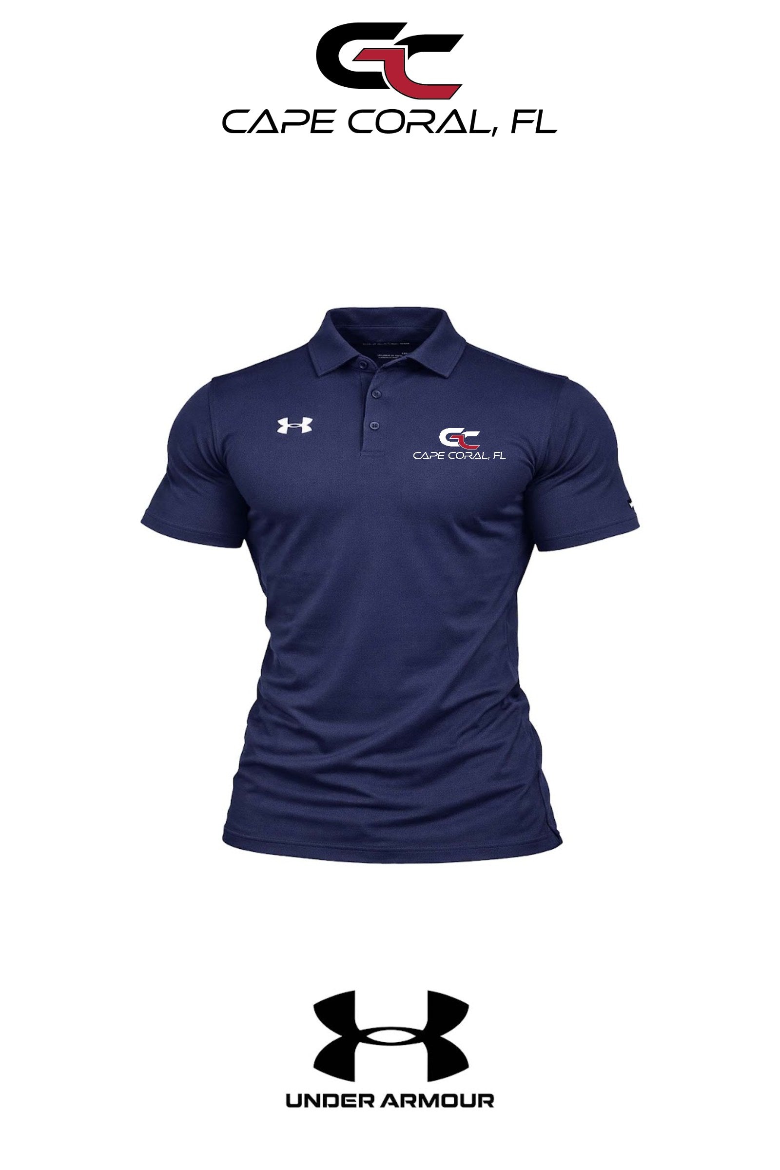 Under Armour Mens Tech™ Polo - GORMAN CO - CAPE CORAL