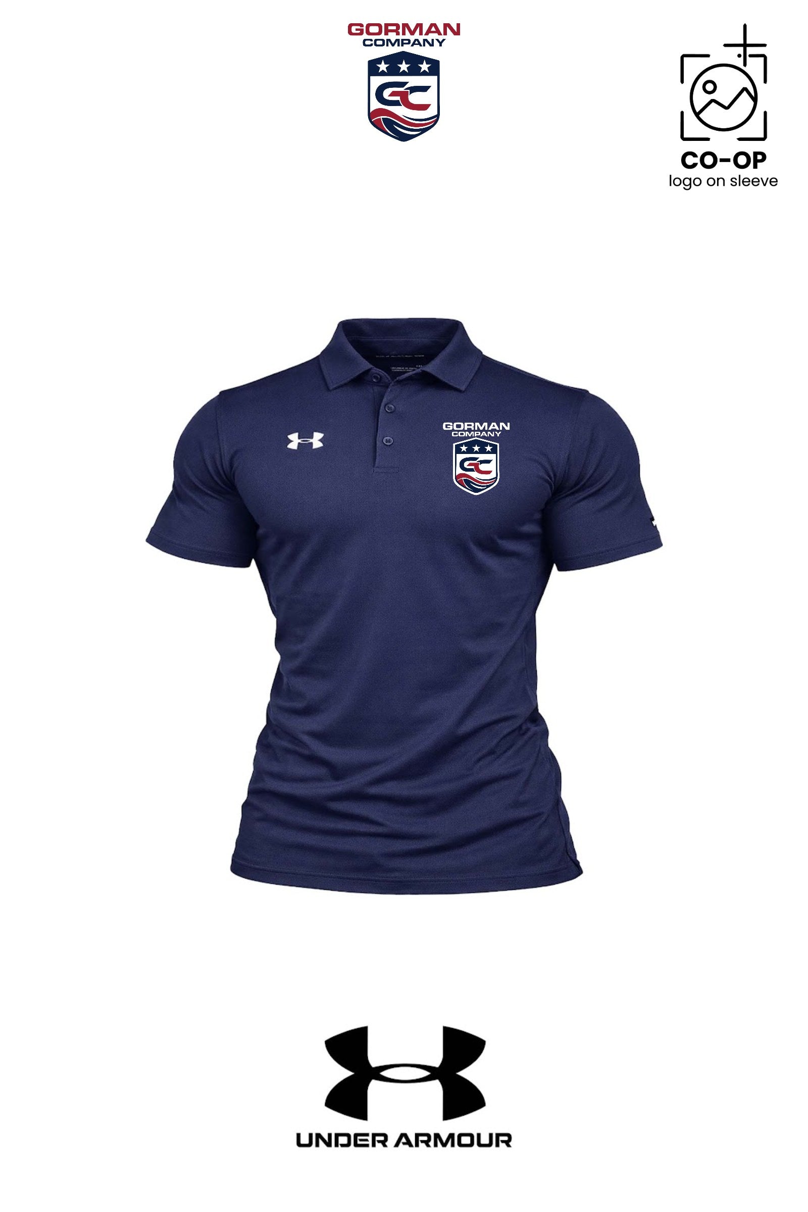 Under Armour Mens Tech™ Polo - GORMAN CO - PANAMA CITY