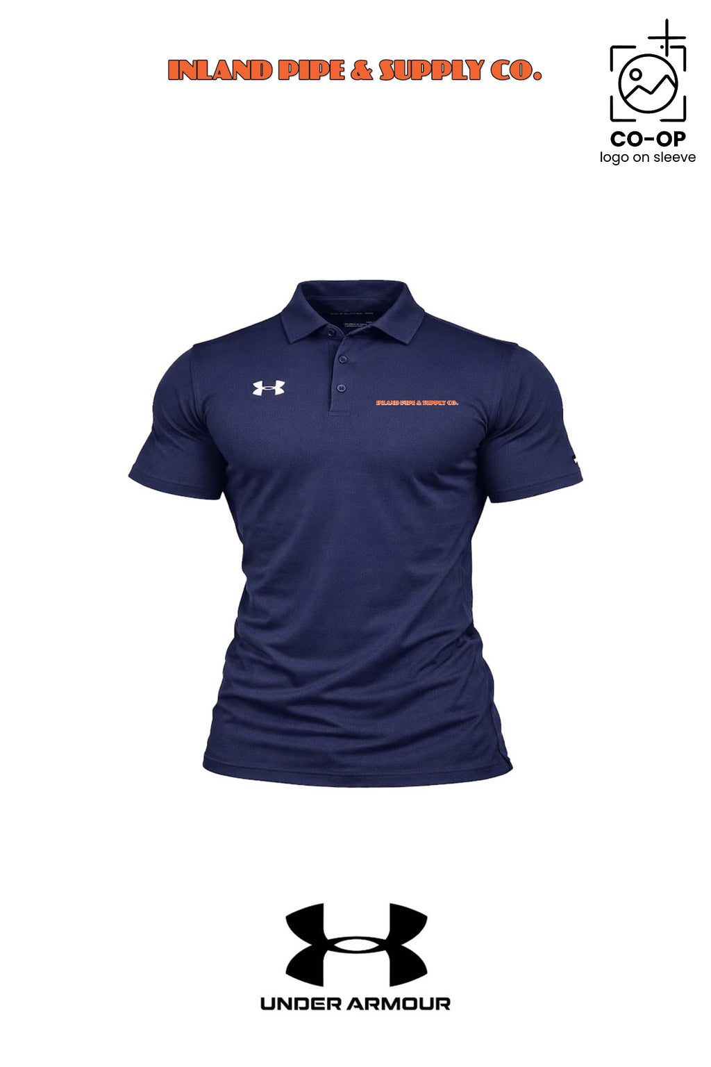 Under Armour Mens Tech™ Polo - INLAND PIPE AND SUPPLY