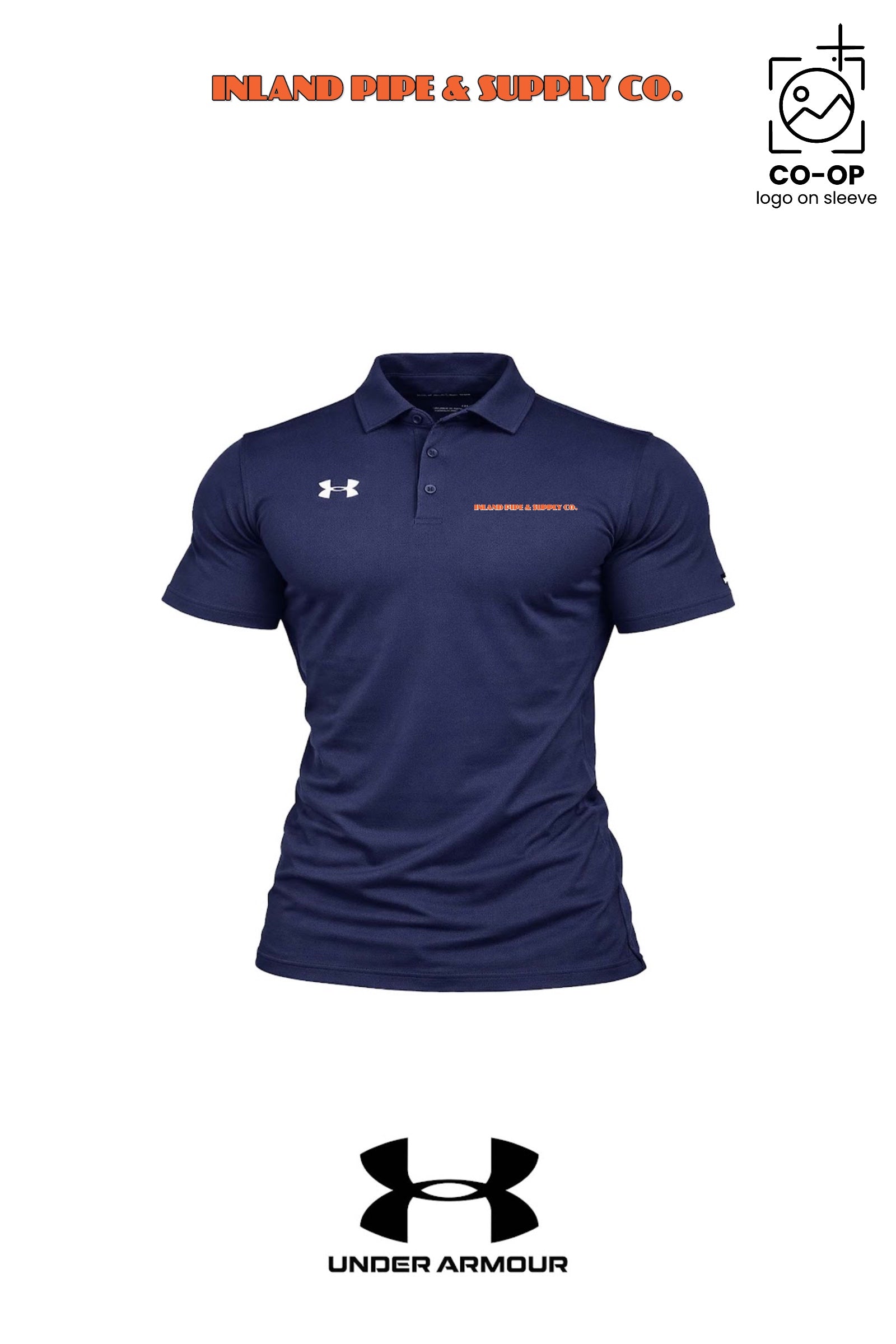 Under Armour Mens Tech™ Polo - INLAND PIPE AND SUPPLY