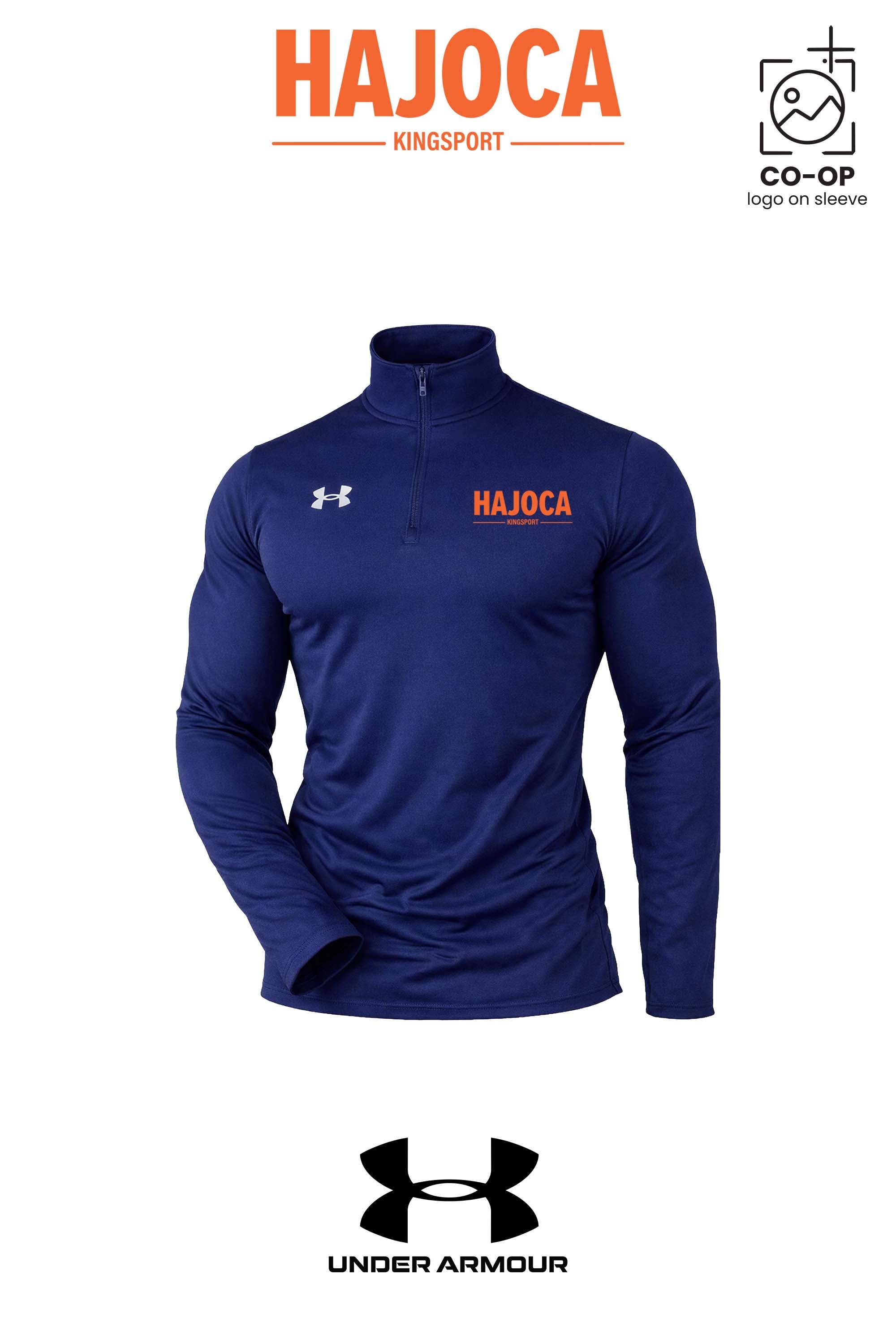 Under Armour Mens Team Tech™ Quarter-Zip Pullover - HAJOCA - KINGSPORT