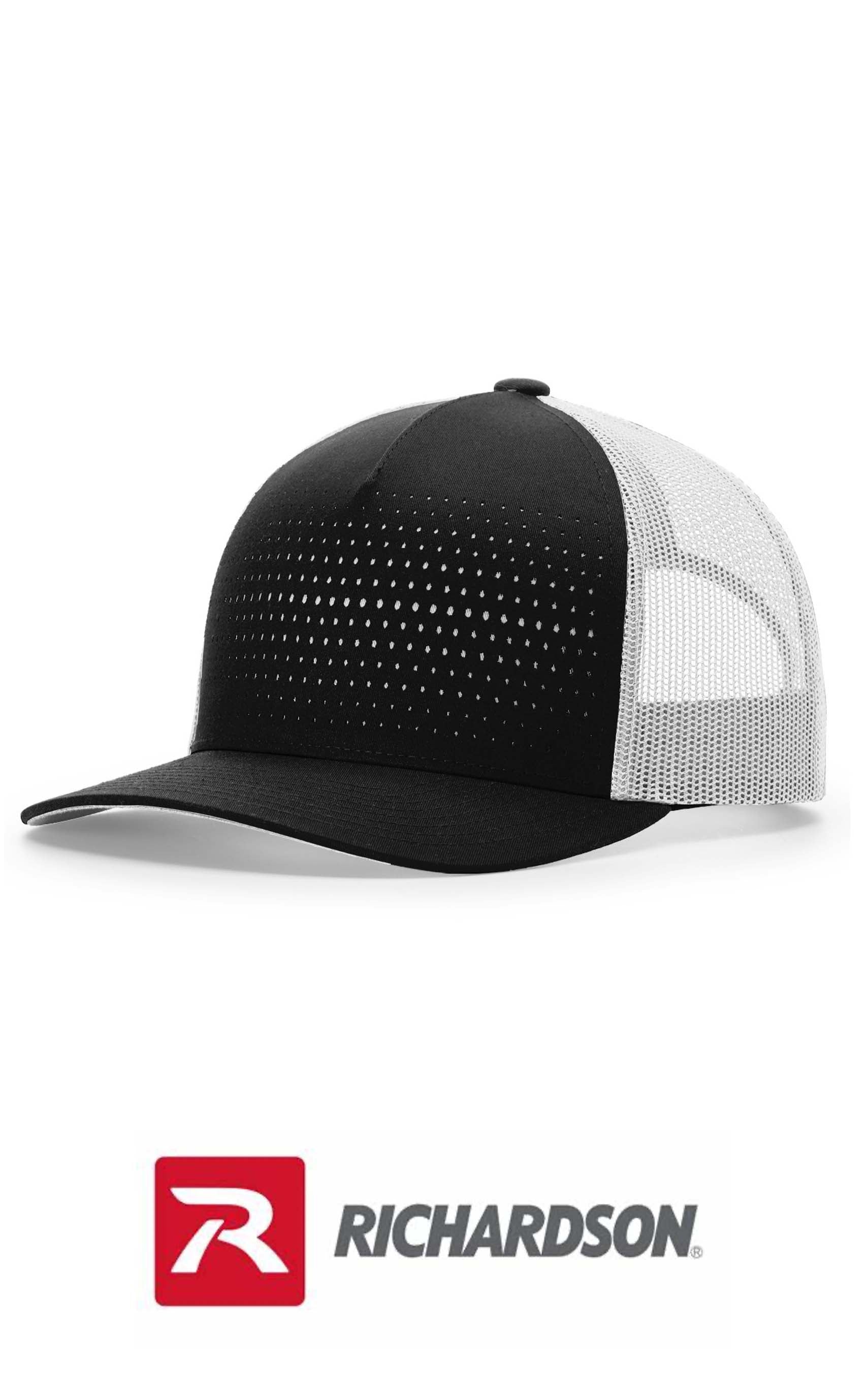 Richardson 163 LASER CUT FIVE PANEL TRUCKER