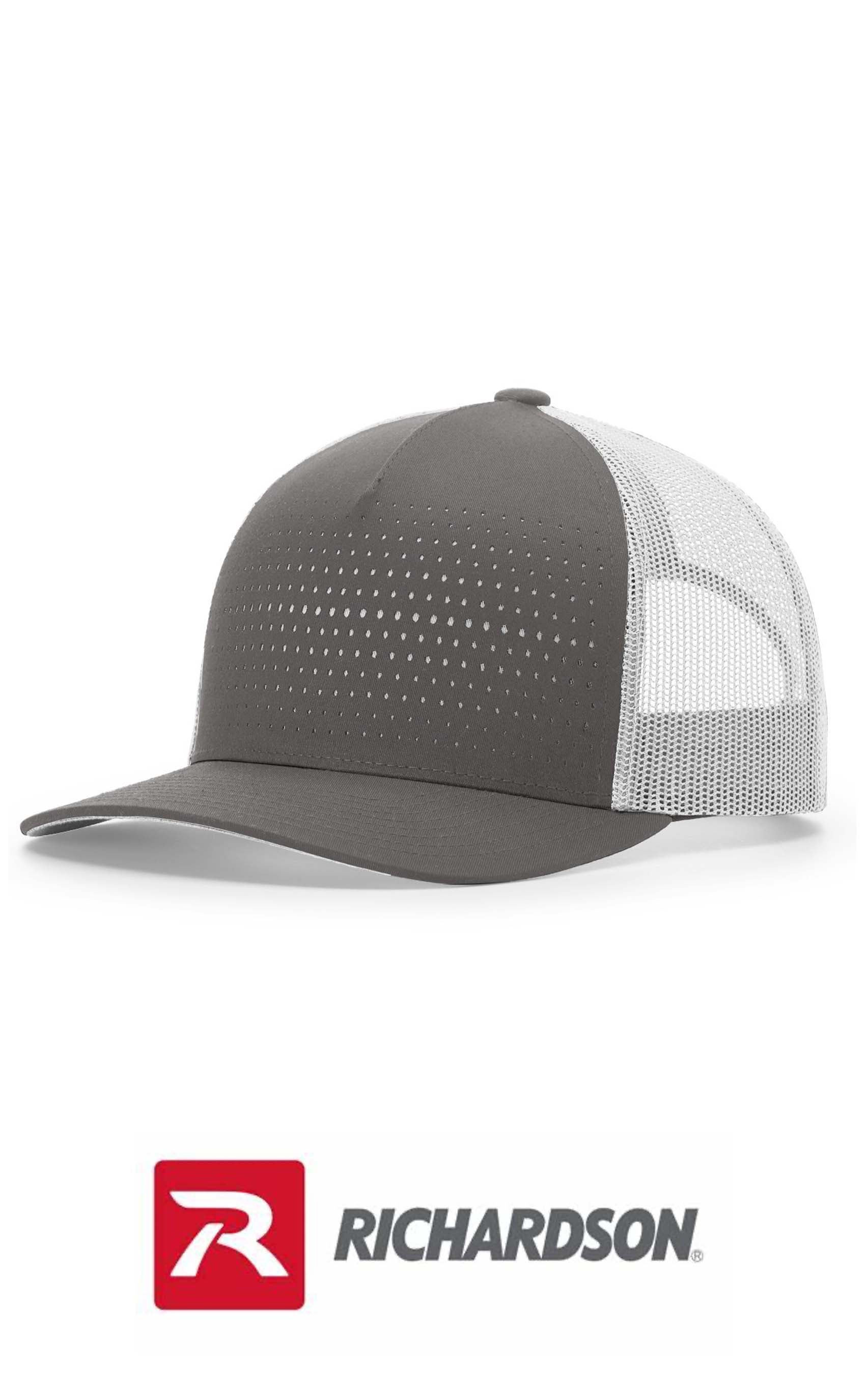 Richardson 163 LASER CUT FIVE PANEL TRUCKER