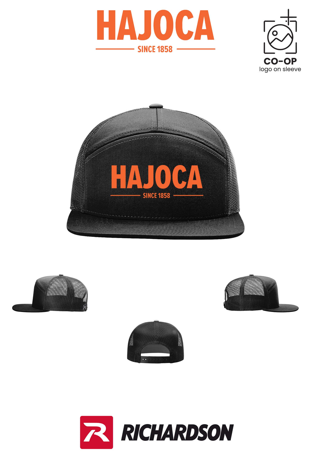Richardson 168 Seven-Panel Trucker - HAJOCA