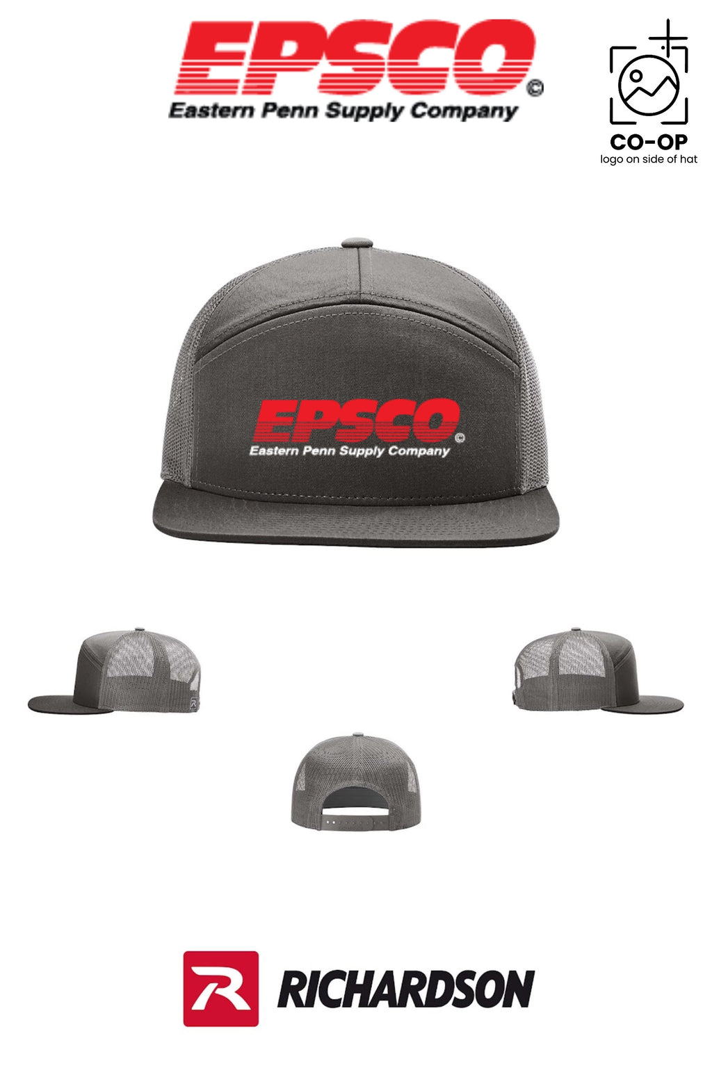 Richardson 168 Seven-Panel Trucker - EPSCO