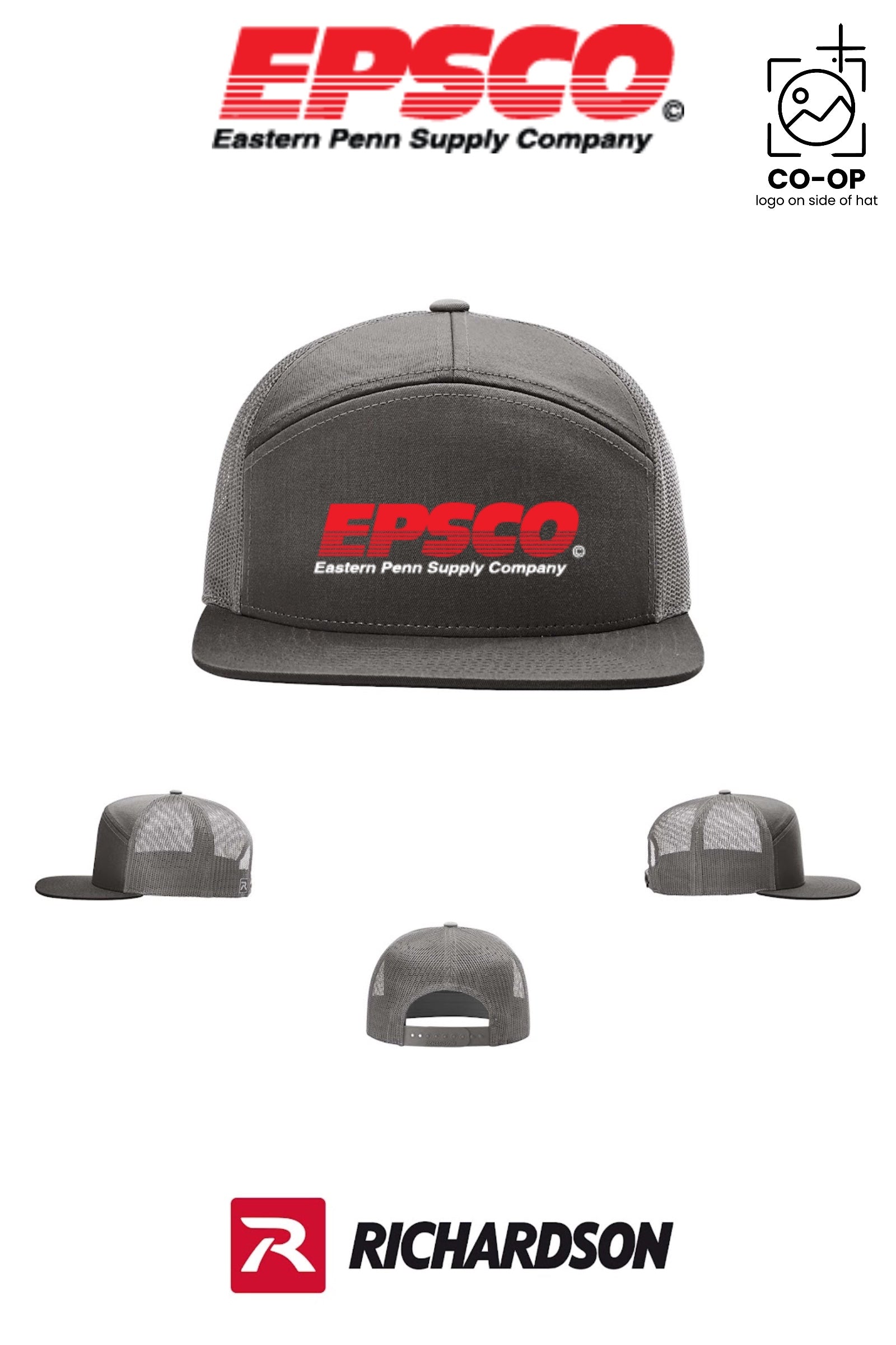 Richardson 168 Seven-Panel Trucker - EPSCO