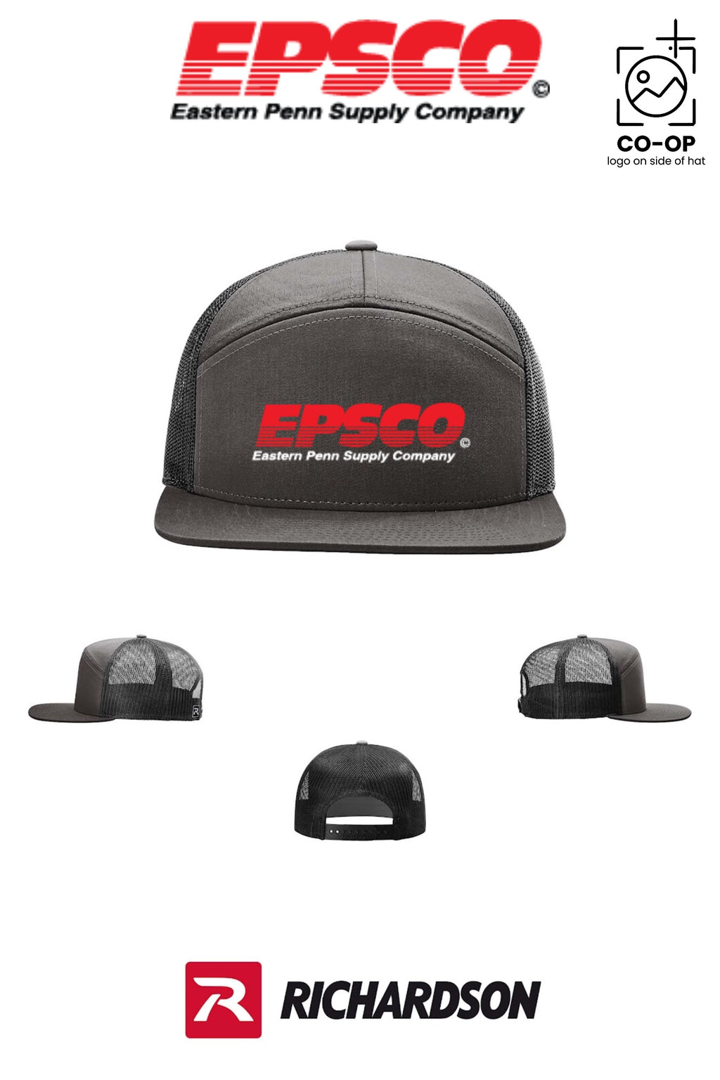 Richardson 168 Seven-Panel Trucker - EPSCO