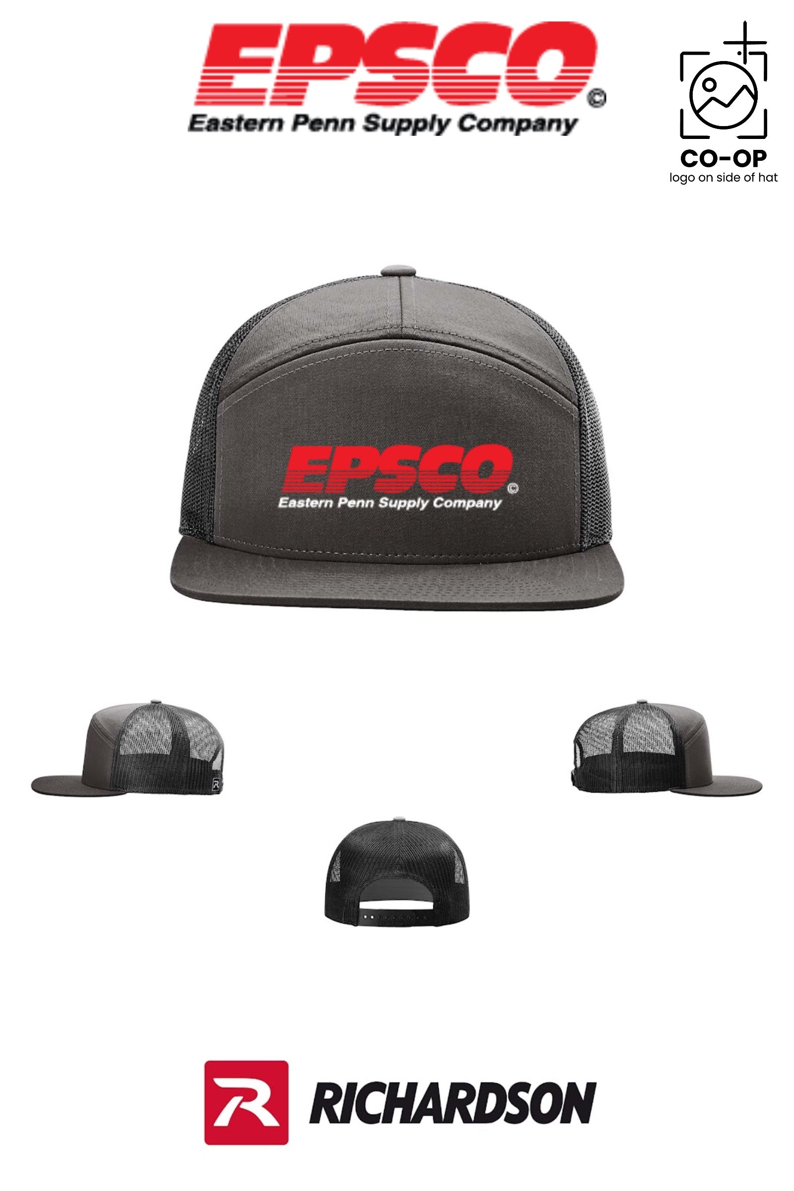 Richardson 168 Seven-Panel Trucker - EPSCO