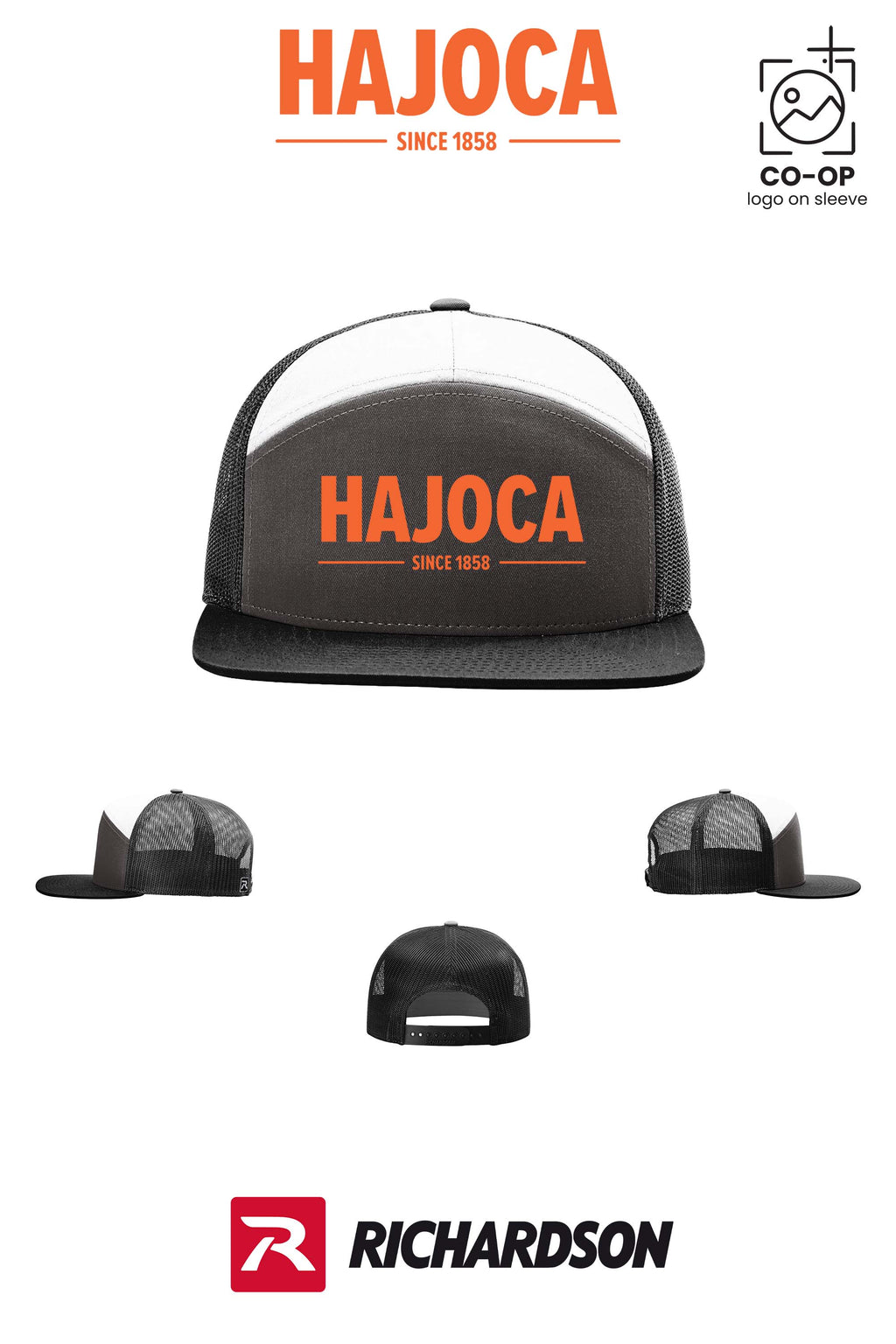 Richardson 168 Seven-Panel Trucker - HAJOCA