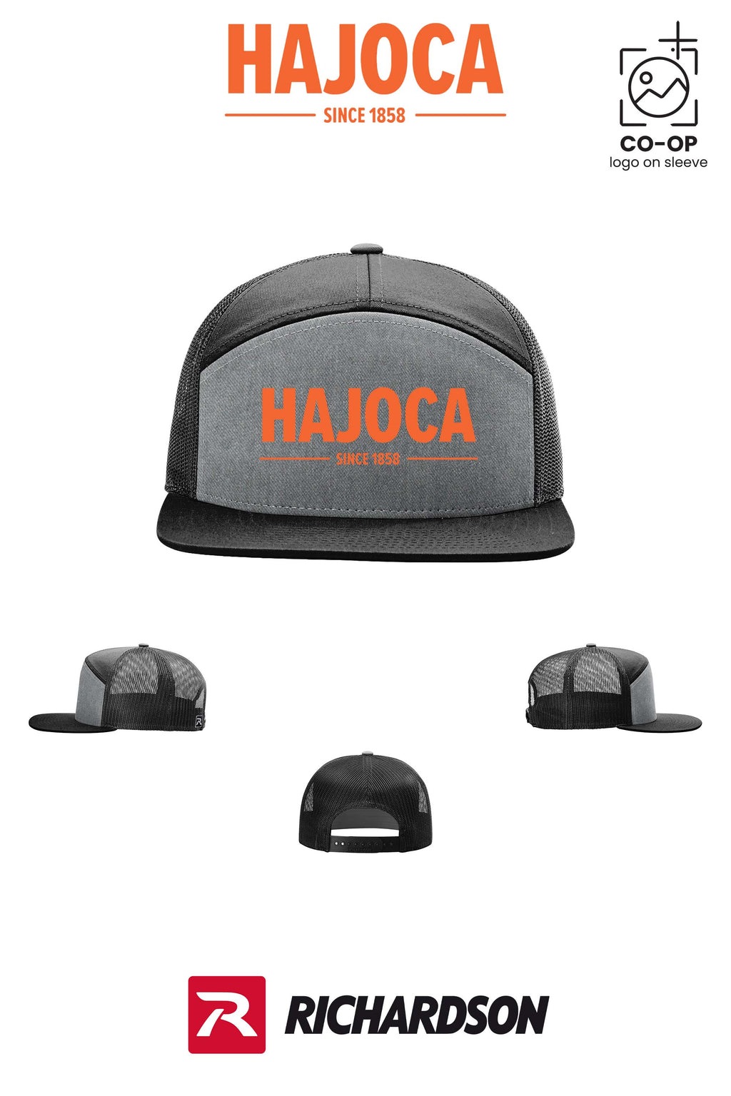 Richardson 168 Seven-Panel Trucker - HAJOCA