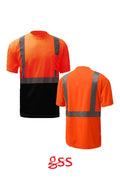 Class 2 Safety T-shirt with black bottom