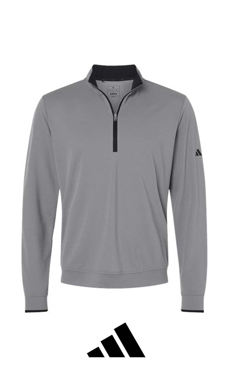 Adidas Men's Performance Lightweight Quarter-Zip Pullover