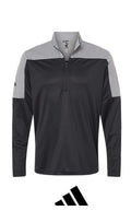 Adidas Men's Ultimate365 Lightweight Colorblocked Quarter-Zip Pullover