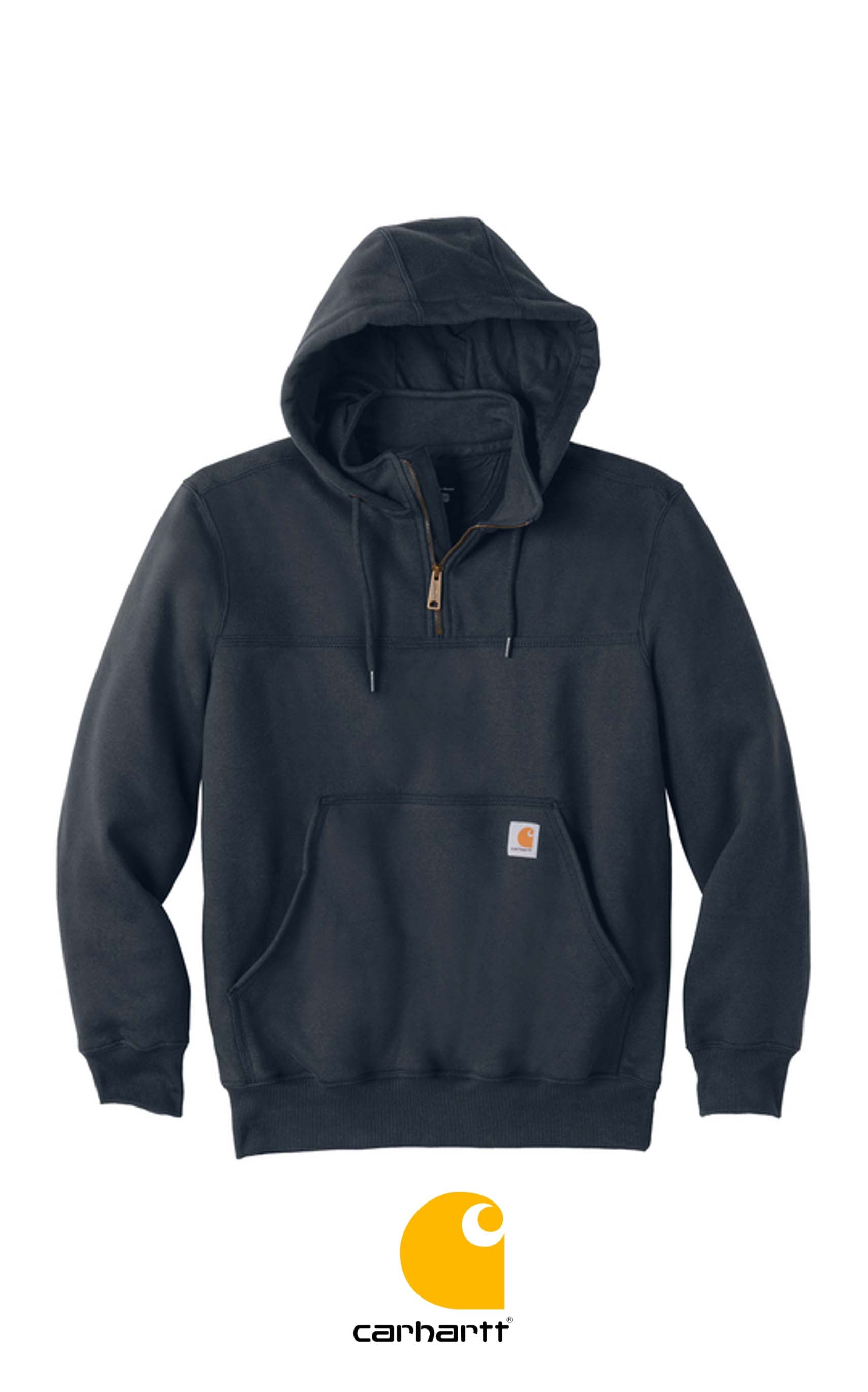 Carhartt® Rain Defender® Paxton Heavyweight Hooded Zip Mock Sweatshirt