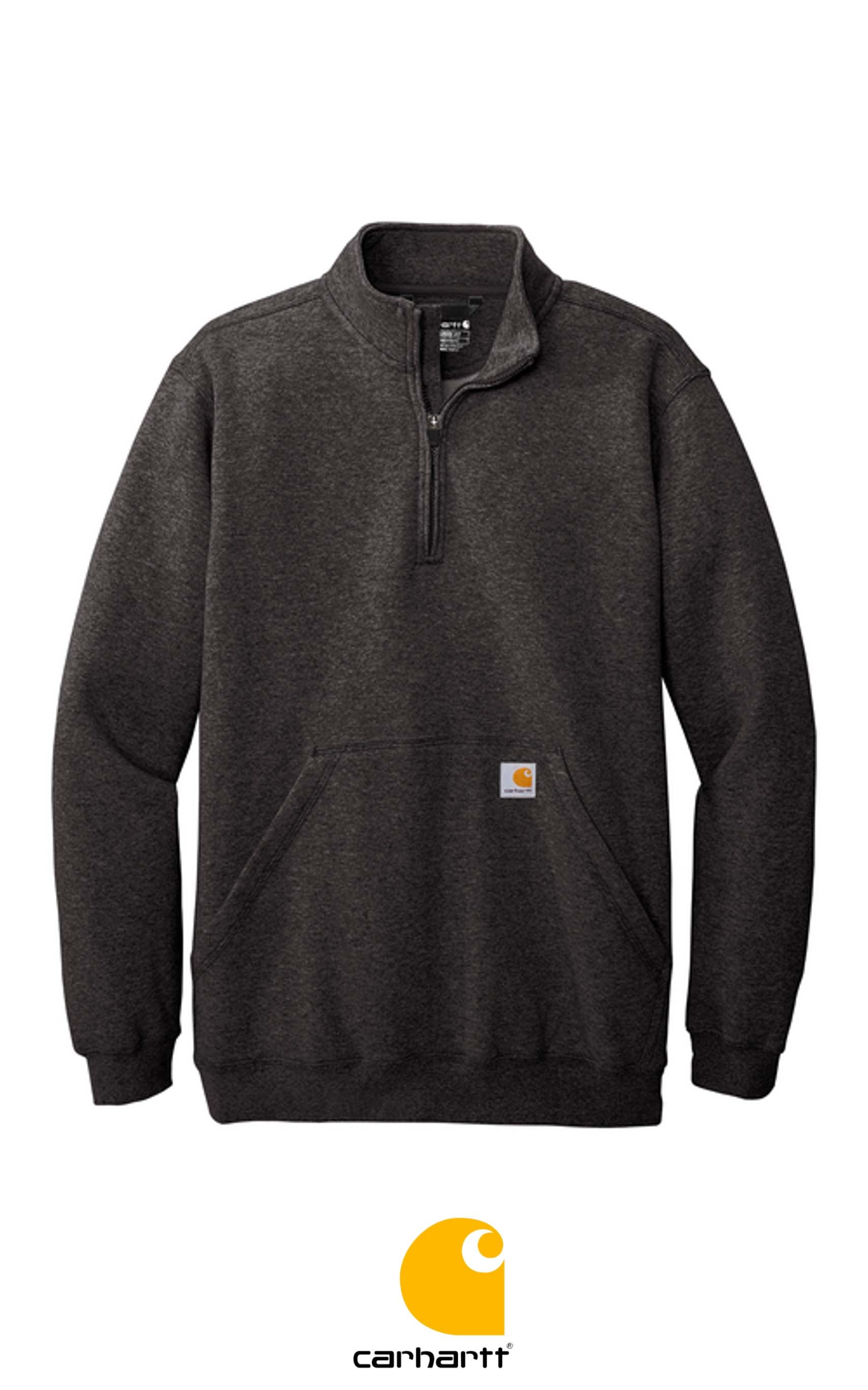 Carhartt® Midweight 1/4-Zip Mock Neck Sweatshirt