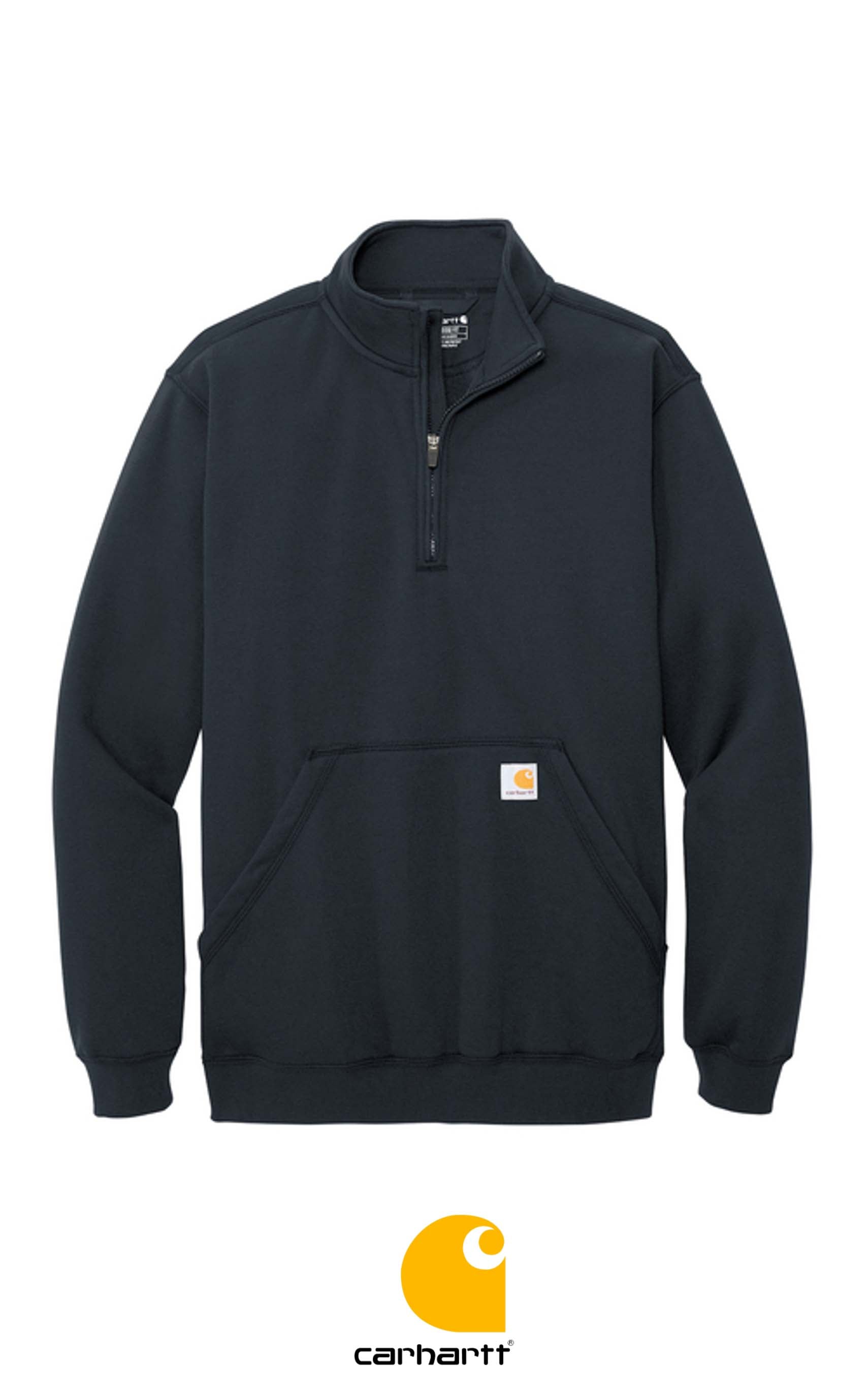 Carhartt® Midweight 1/4-Zip Mock Neck Sweatshirt