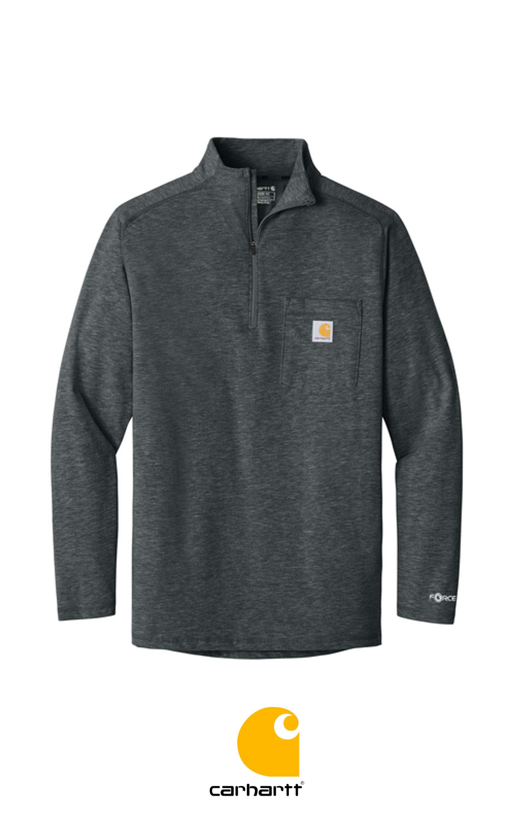 Carhartt Force® 1/4-Zip Long Sleeve T-Shirt