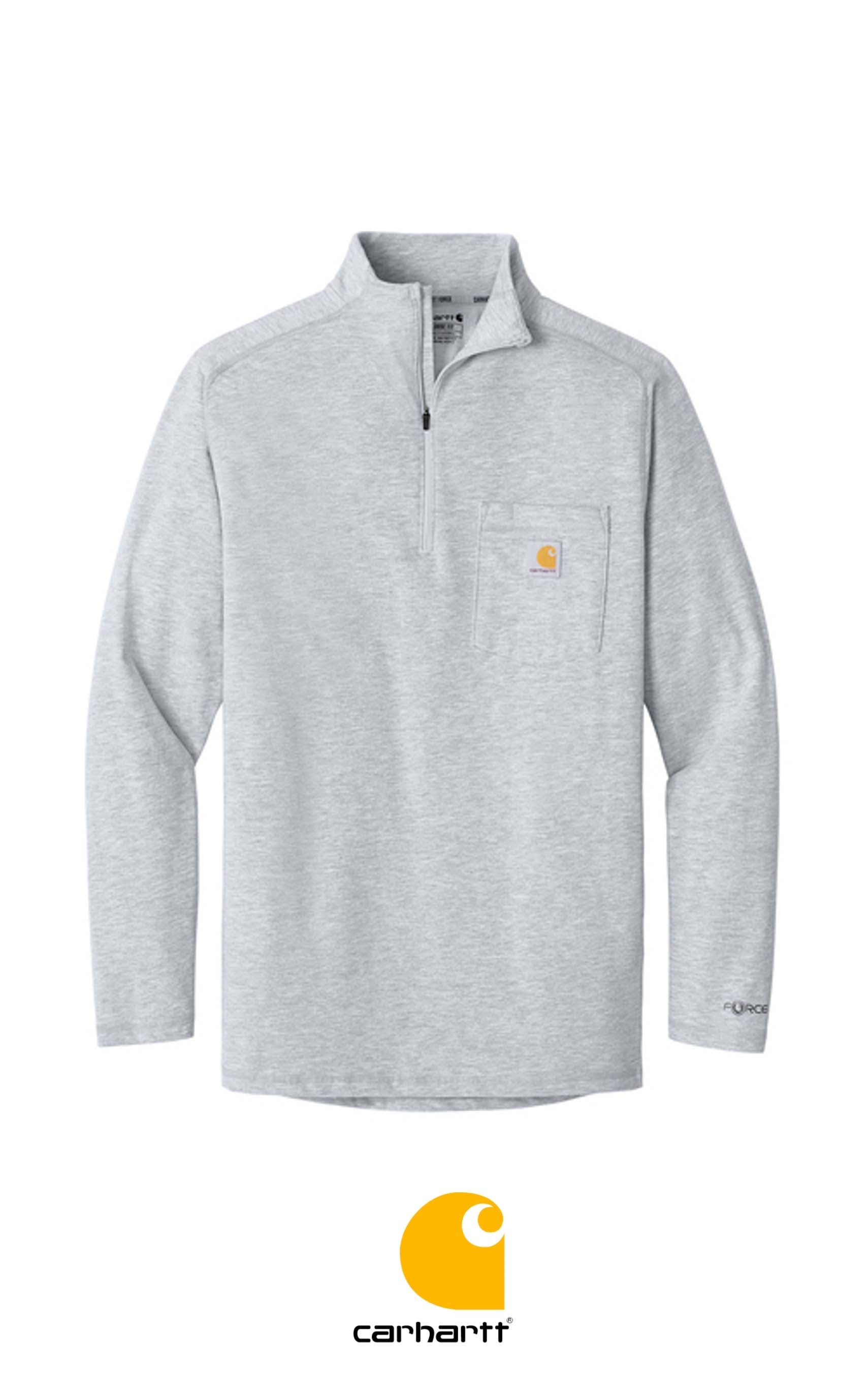 Carhartt Force® 1/4-Zip Long Sleeve T-Shirt