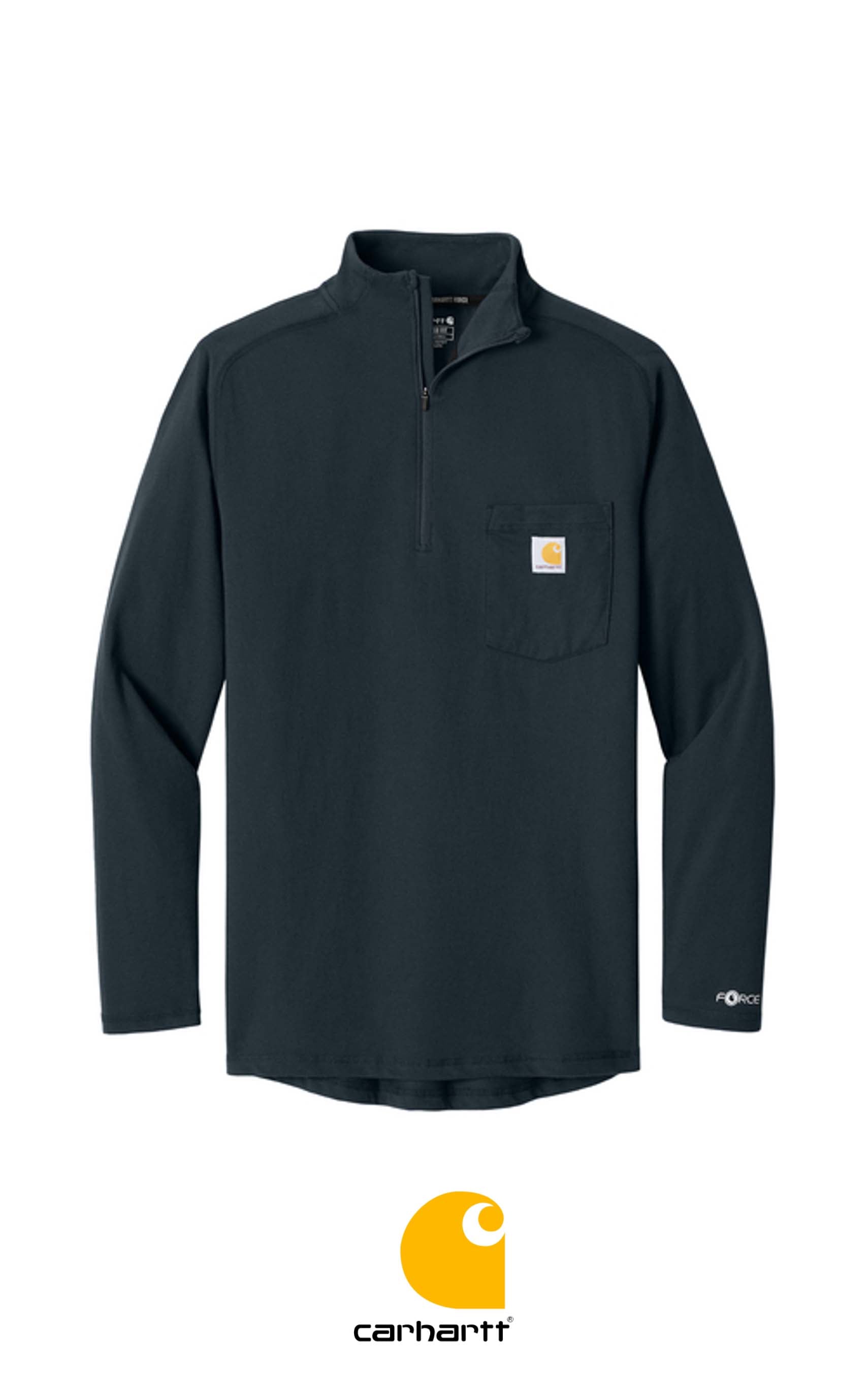 Carhartt Force® 1/4-Zip Long Sleeve T-Shirt