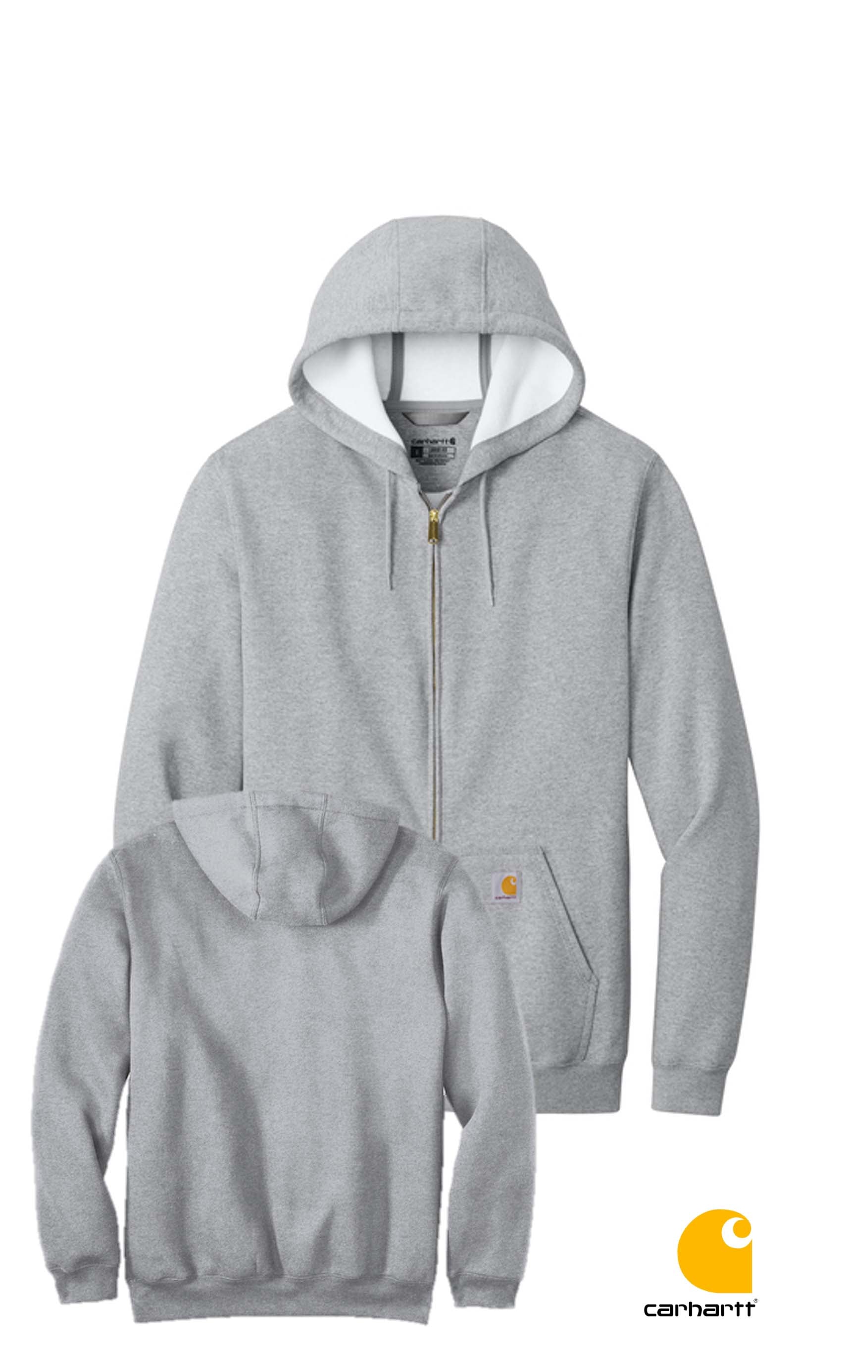 Carhartt® Midweight Hooded Zip-Front Sweatshirt