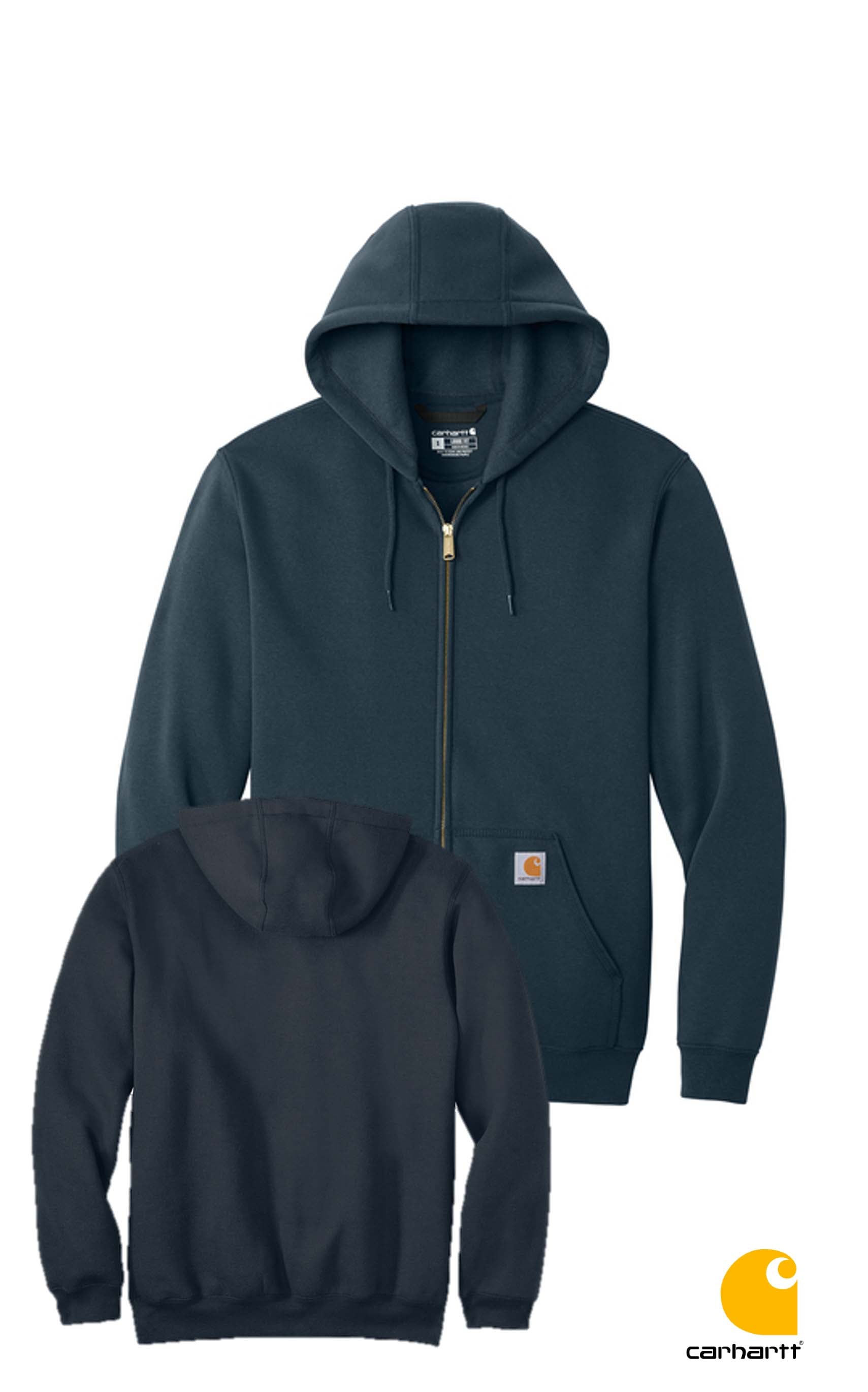 Carhartt® Midweight Hooded Zip-Front Sweatshirt