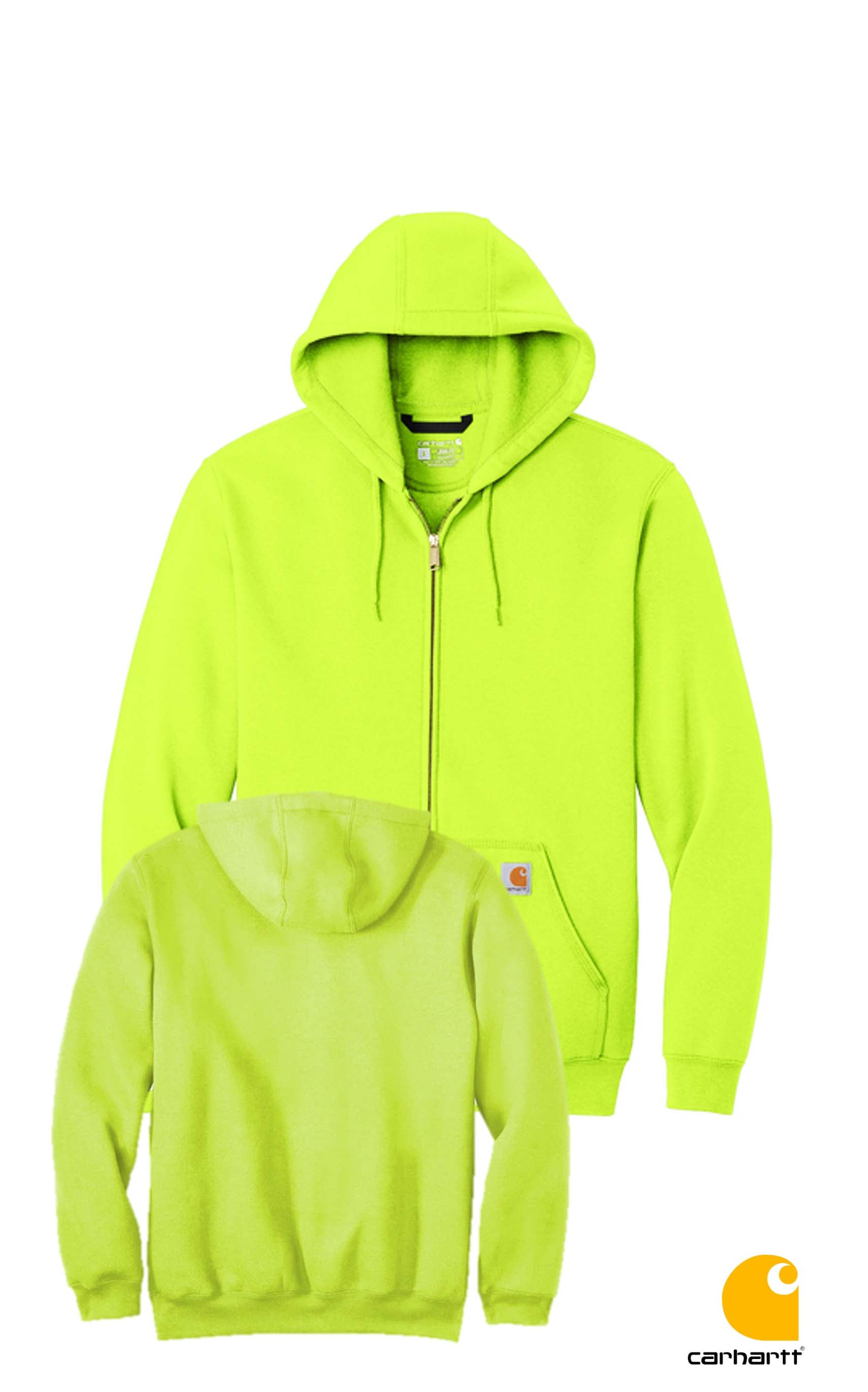 Carhartt® Midweight Hooded Zip-Front Sweatshirt