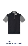 Peter Millar Men's Galway Performance Quarter-Zip Vest
