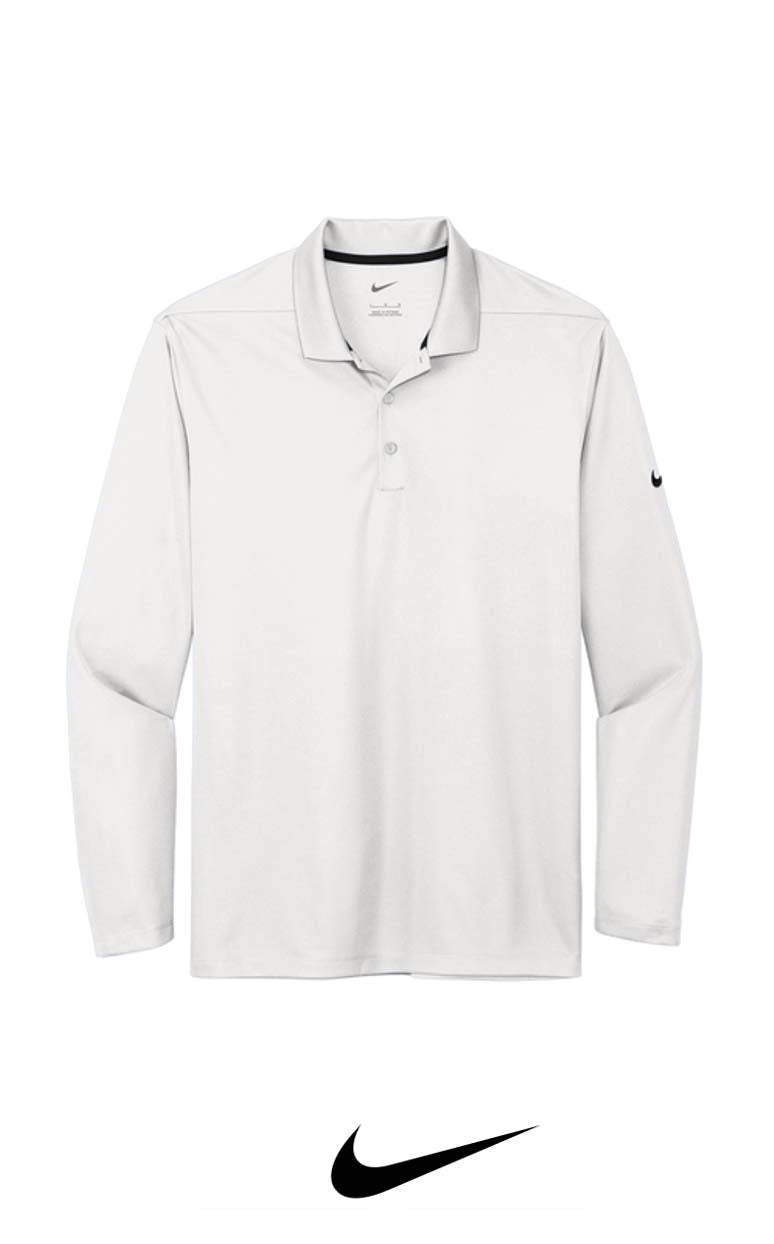Nike Men's Dri-FIT Micro Pique 2.0 Long Sleeve Polo