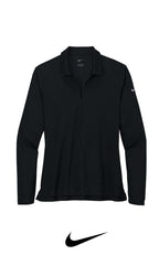 Nike Women's Dri-FIT Micro Pique 2.0 Long Sleeve Polo