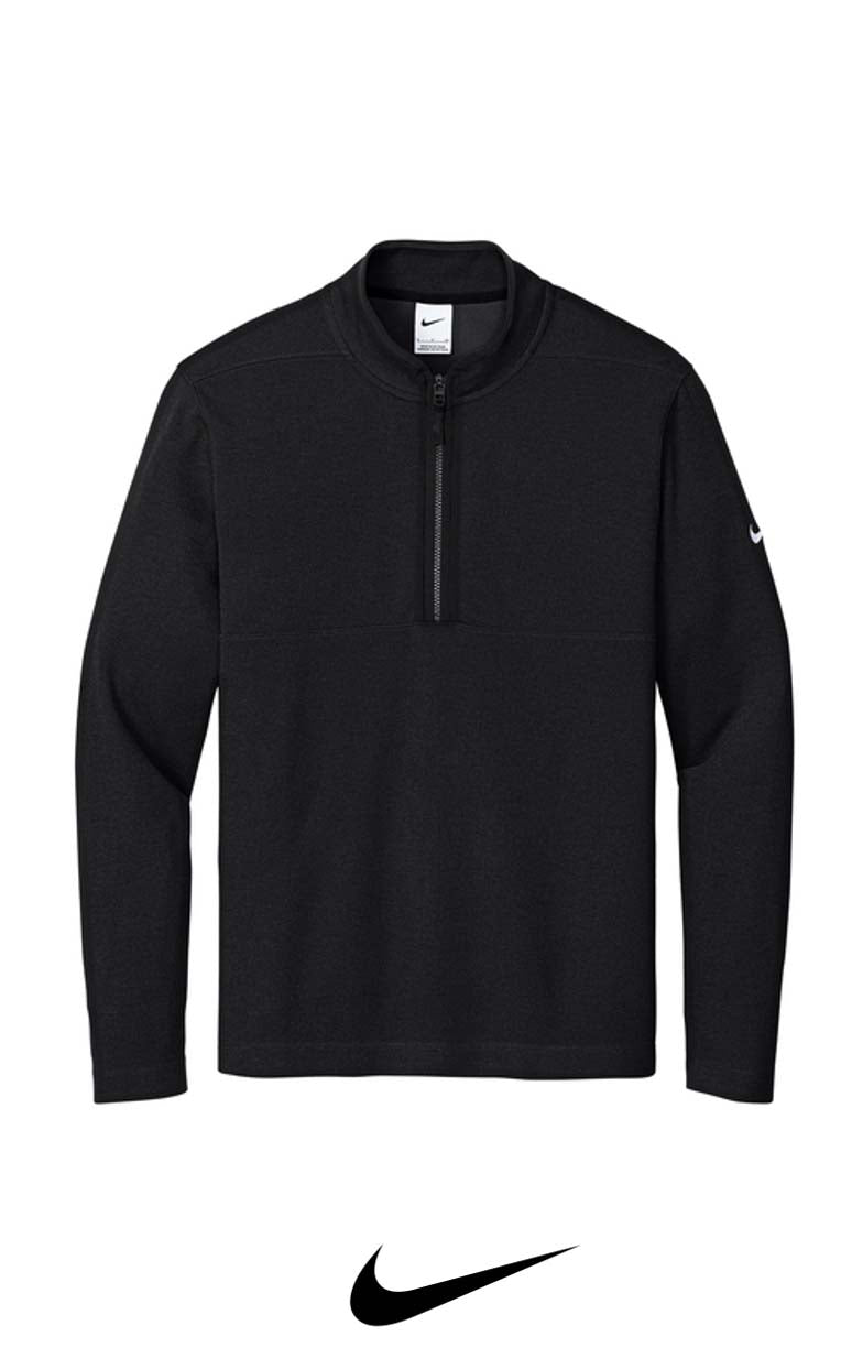 Nike Textured 1/2-Zip Cover-Up