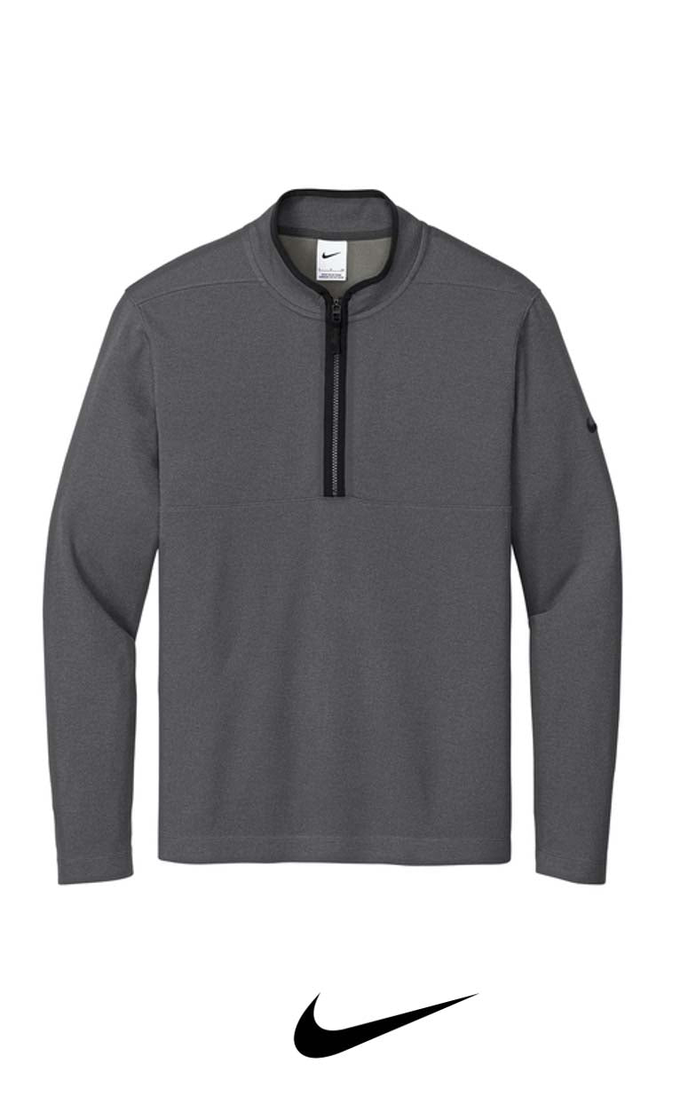 Nike Textured 1/2-Zip Cover-Up