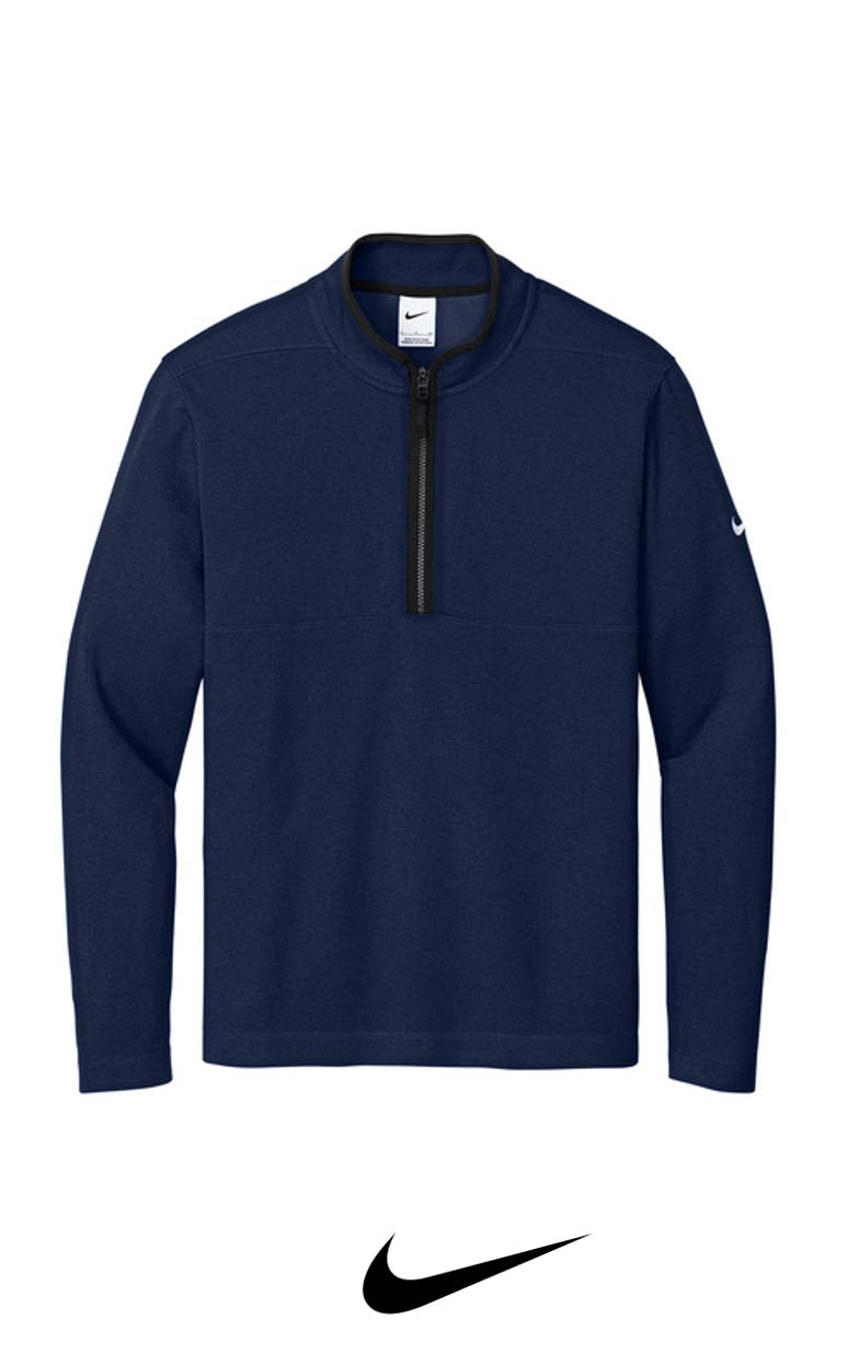 Nike Textured 1/2-Zip Cover-Up